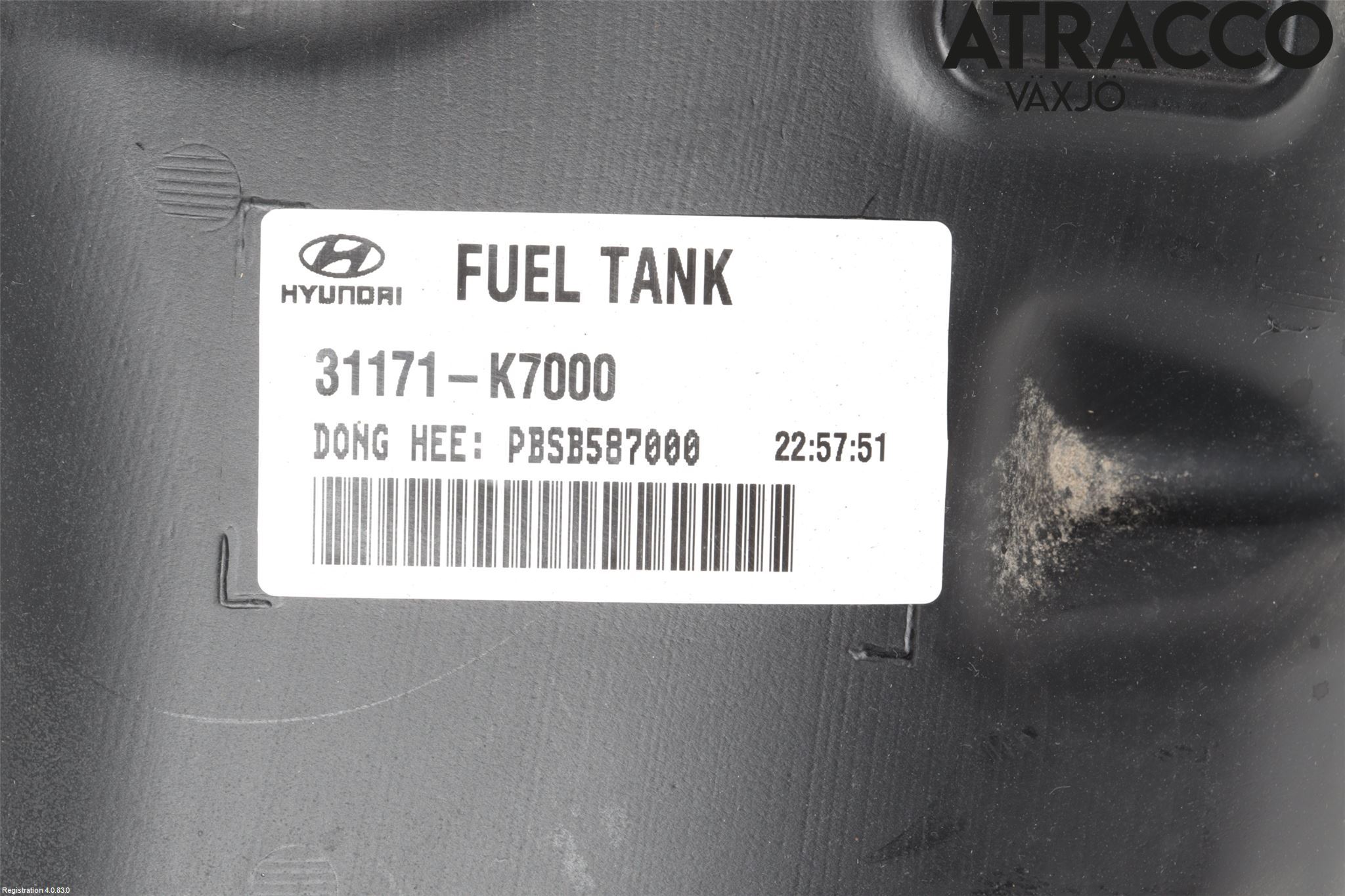 Hyundai i10 LA 20- Bränsletank Insprutning