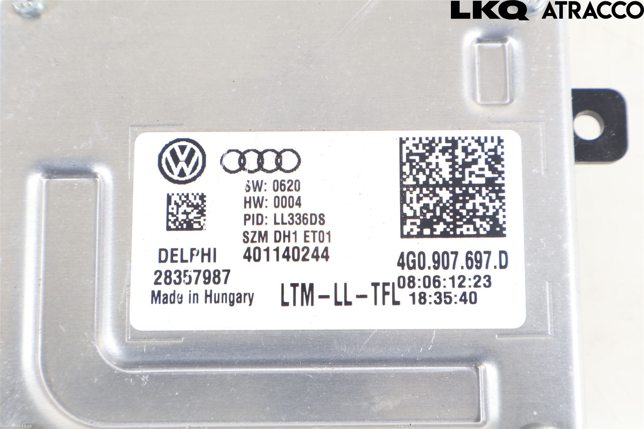 Audi A5 07-16 Styrenhet Strålkastare