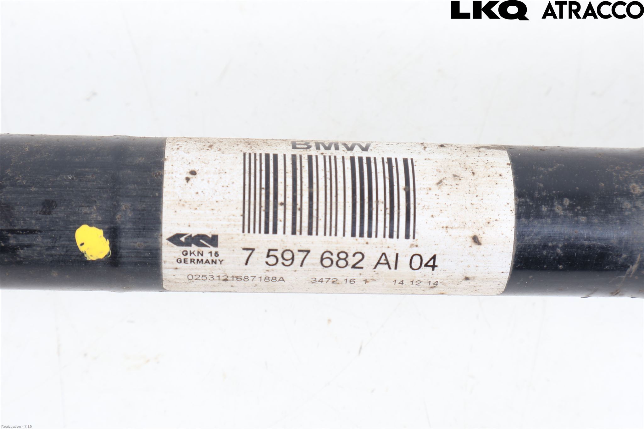 BMW 1 F20/F21 11-19 Drivaxel Bak Höger