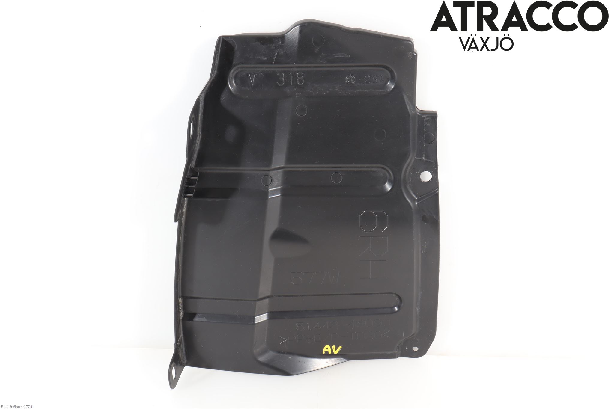 Lexus NX 300h 15-21 Hasplåt Plåt-Plast