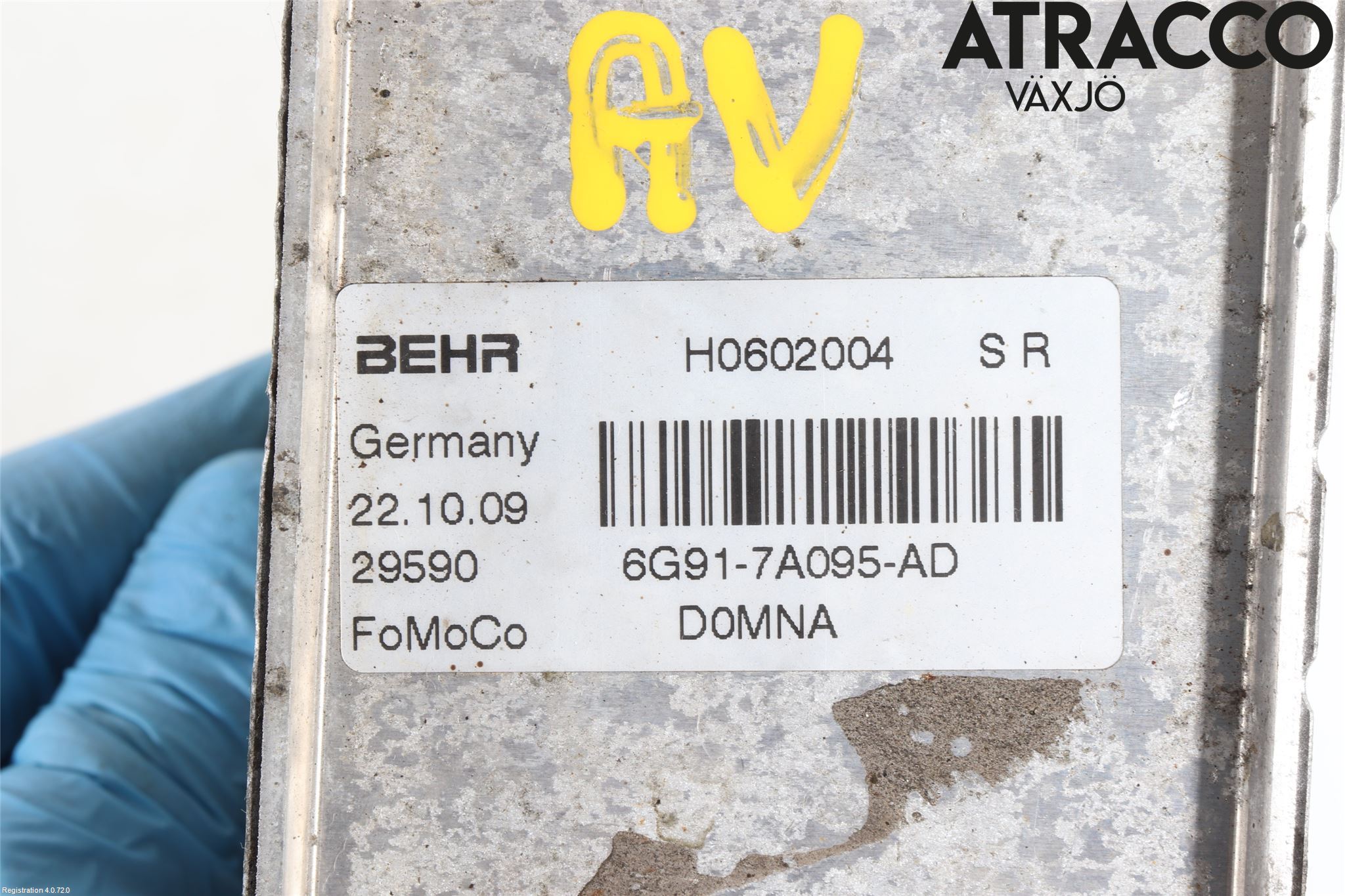 Ford MONDEO 07-15 Oljekylare Automat