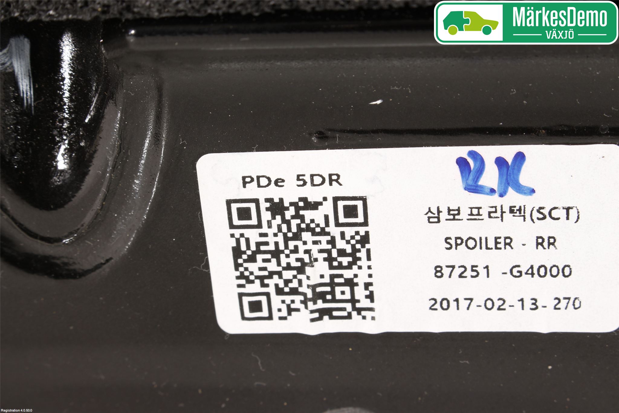 Hyundai i30 PD 17- Spoiler Baklucka