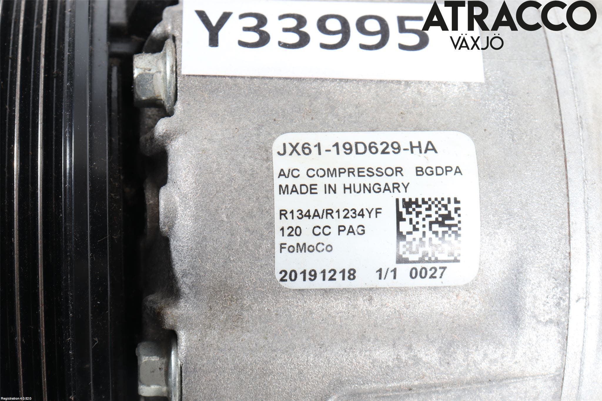 Ford FIESTA (VII) 18-23 Ac Kompressor