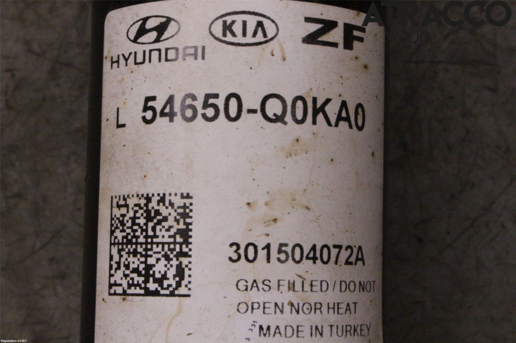 Hyundai BAYON BC3 21- Fjäderben Fram Vänster