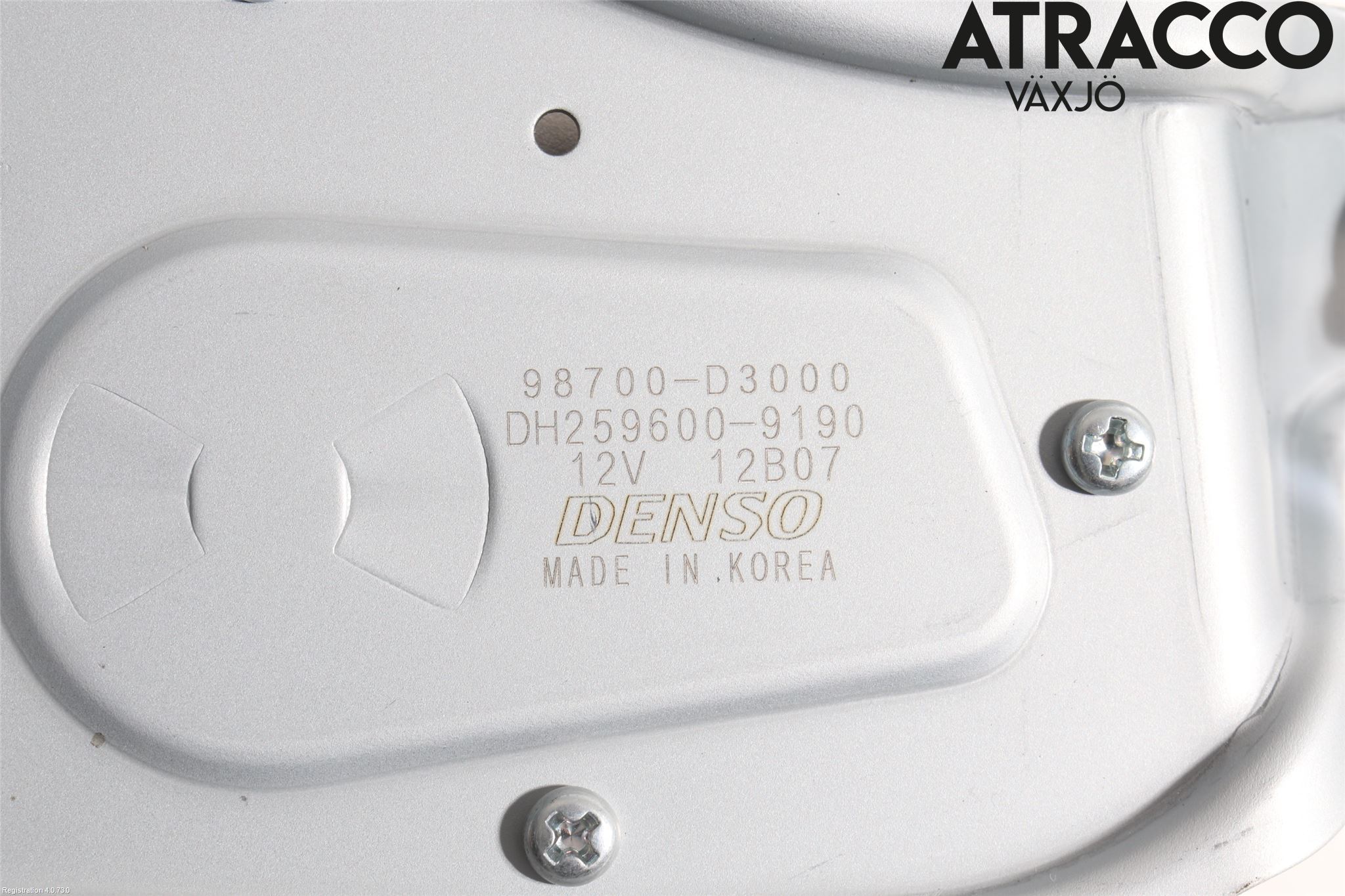 Hyundai TUCSON 05- Torkarmotor Baklucka