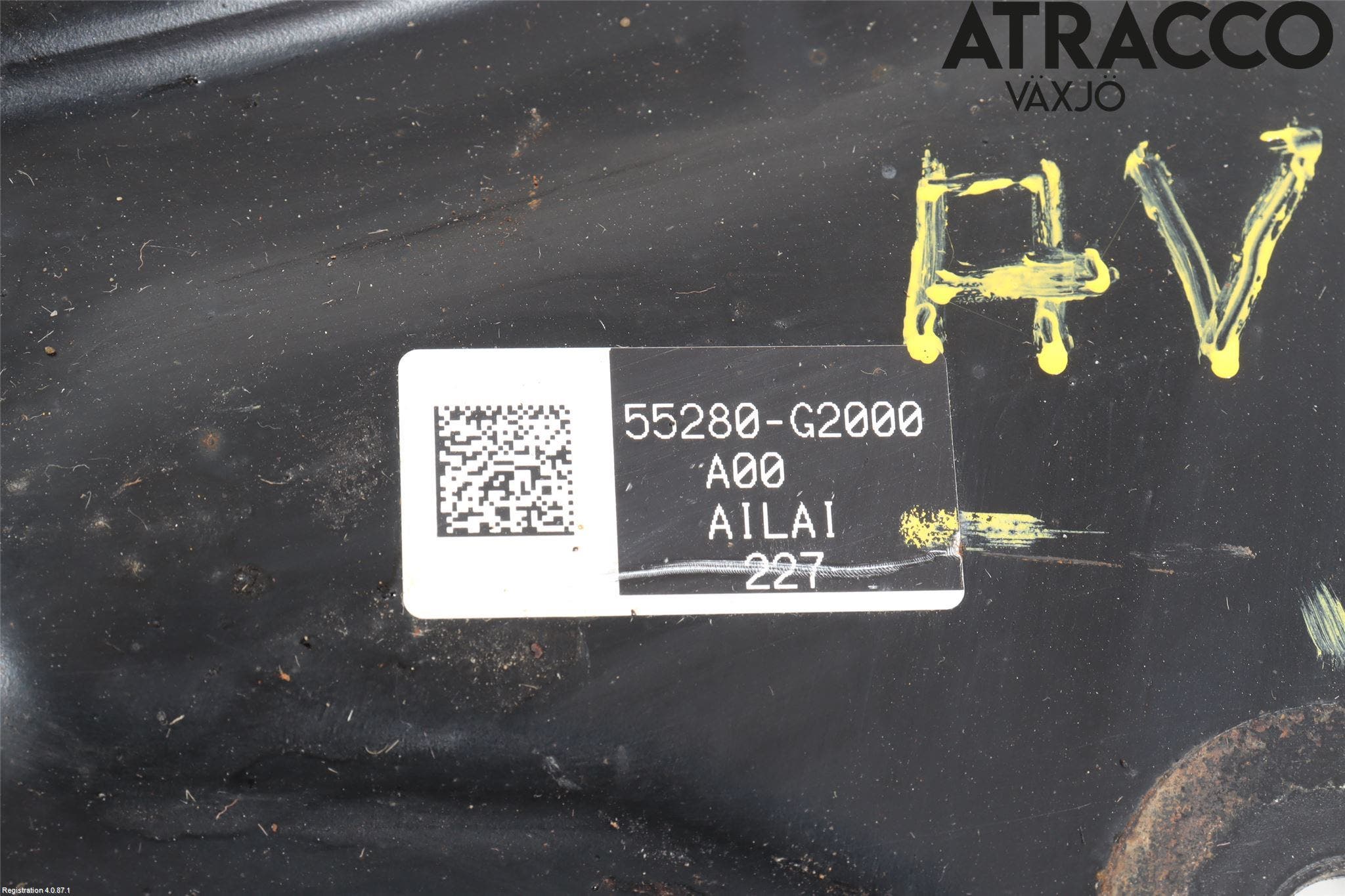 Hyundai IONIQ AE 17-22 Bärarm Bak Höger