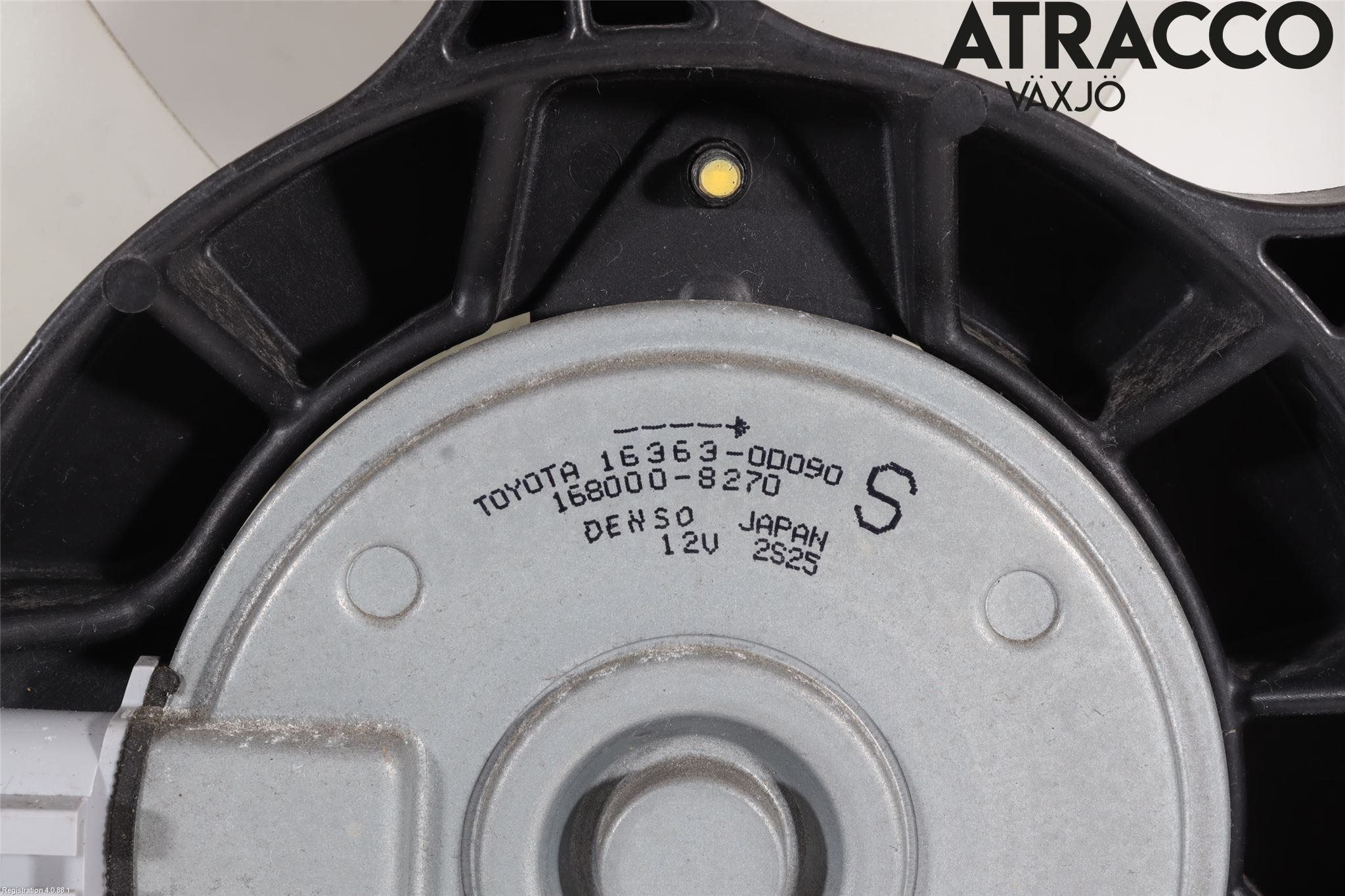 Toyota YARIS XP130 15-20 Kylfläktkåpa