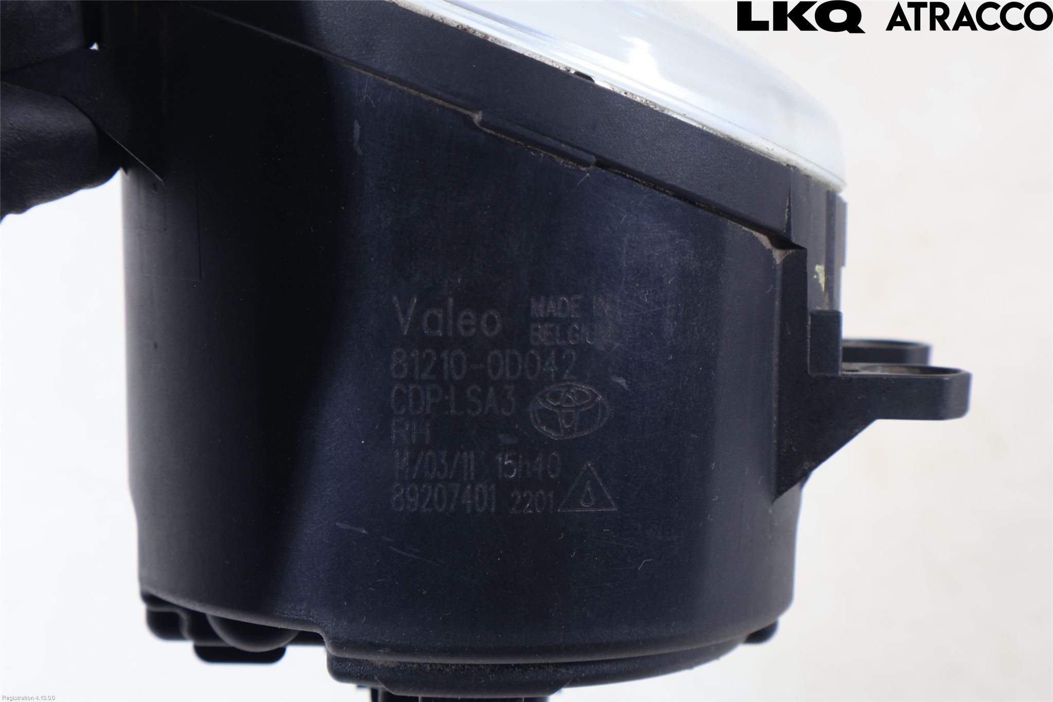 Toyota YARIS XP90 06-11 Dimljus-Varselljus Fram