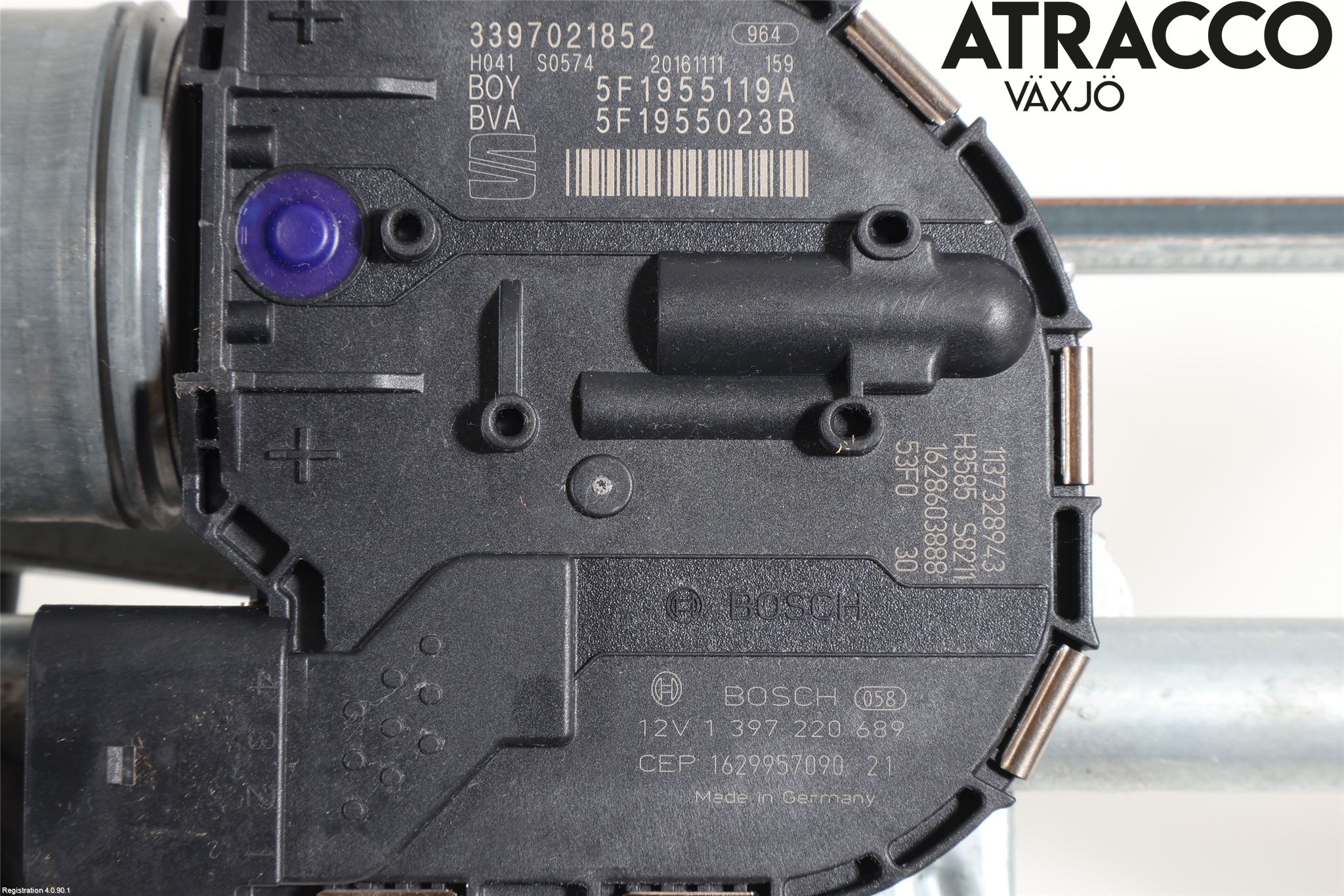 Seat LEON 13-20 Torkarmekanism Vindruta