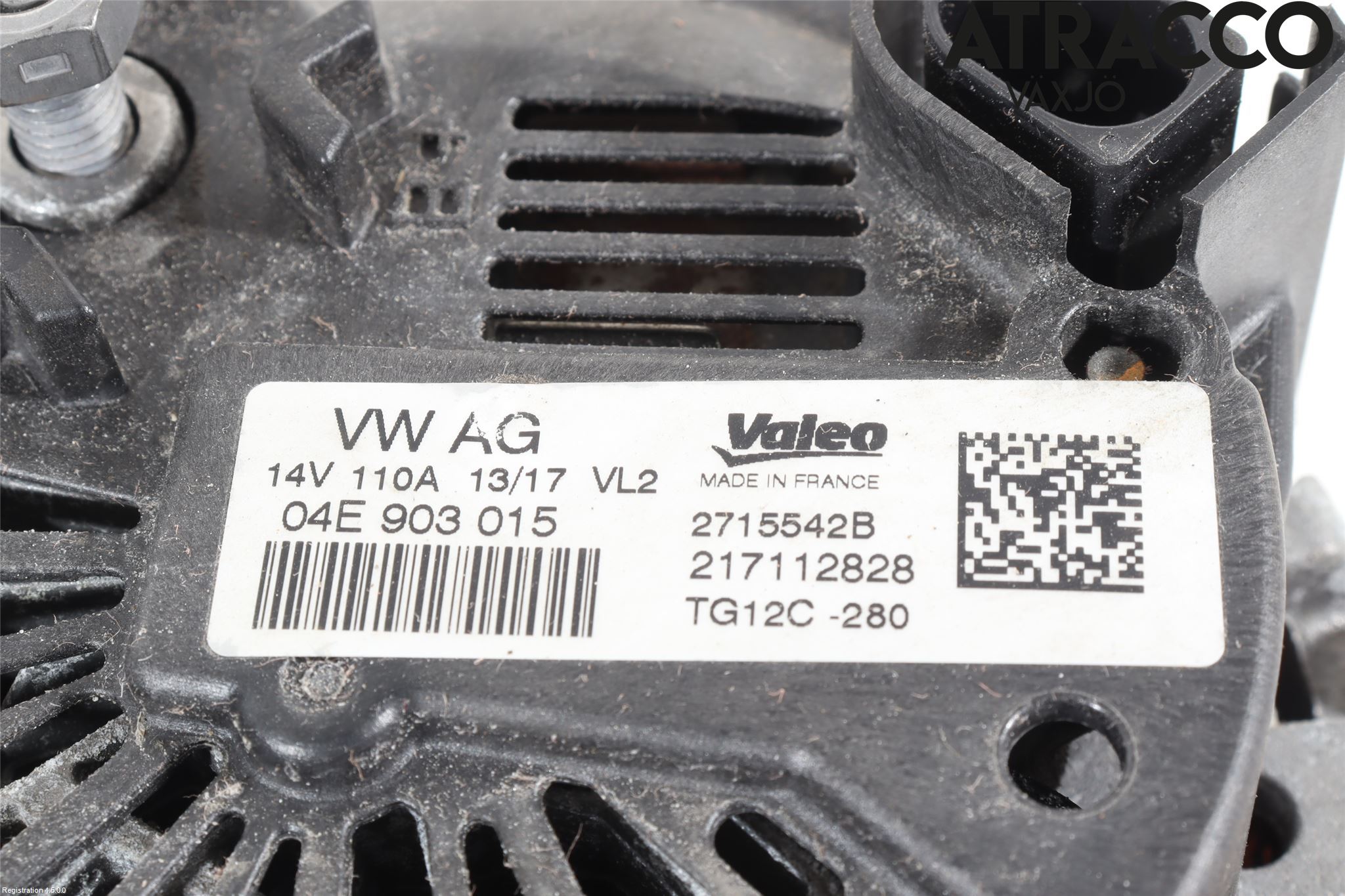 Volkswagen VW POLO 10-17 Generator