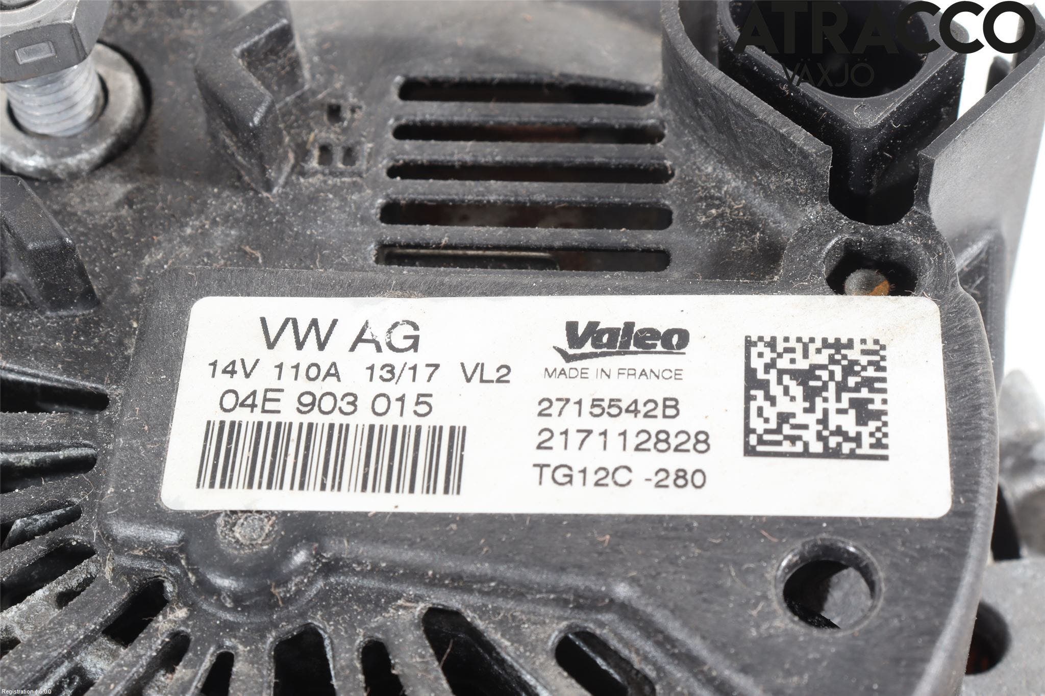 Volkswagen VW POLO 10-17 Generator