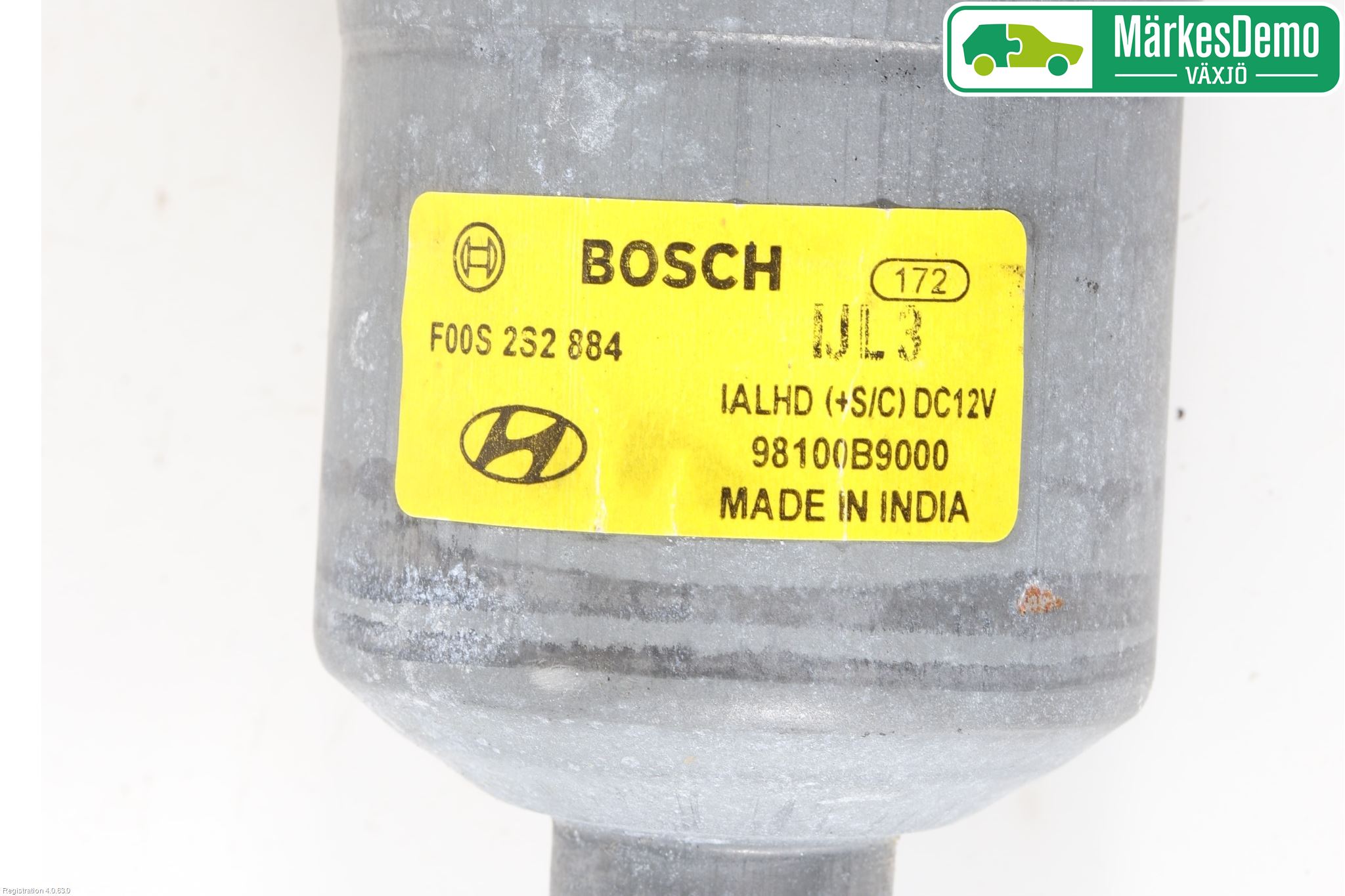 Hyundai i10 BA 14-16 Torkarmotor Vindruta