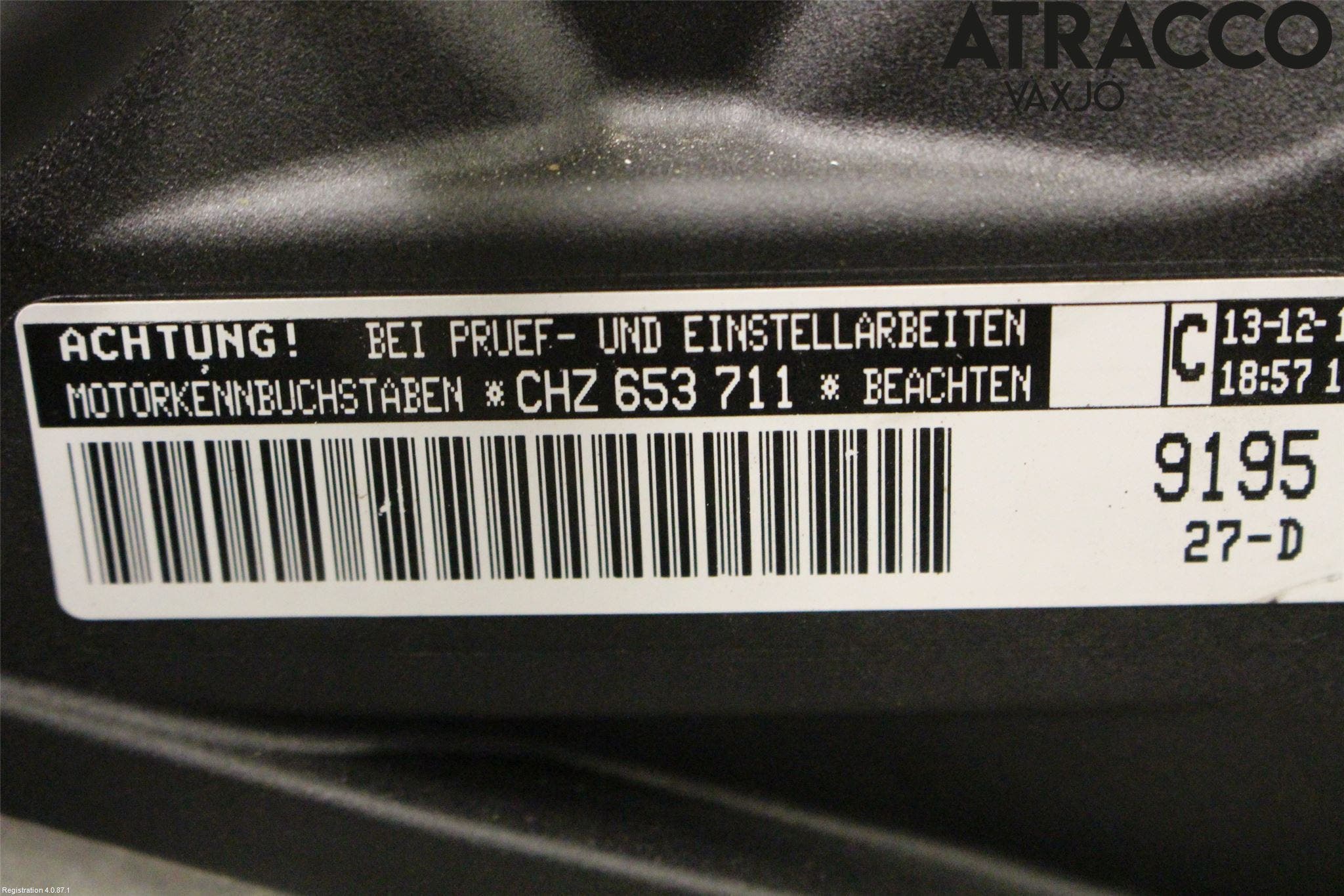 Volkswagen VW GOLF / E-GOLF VII 13-20 Motor Bensin