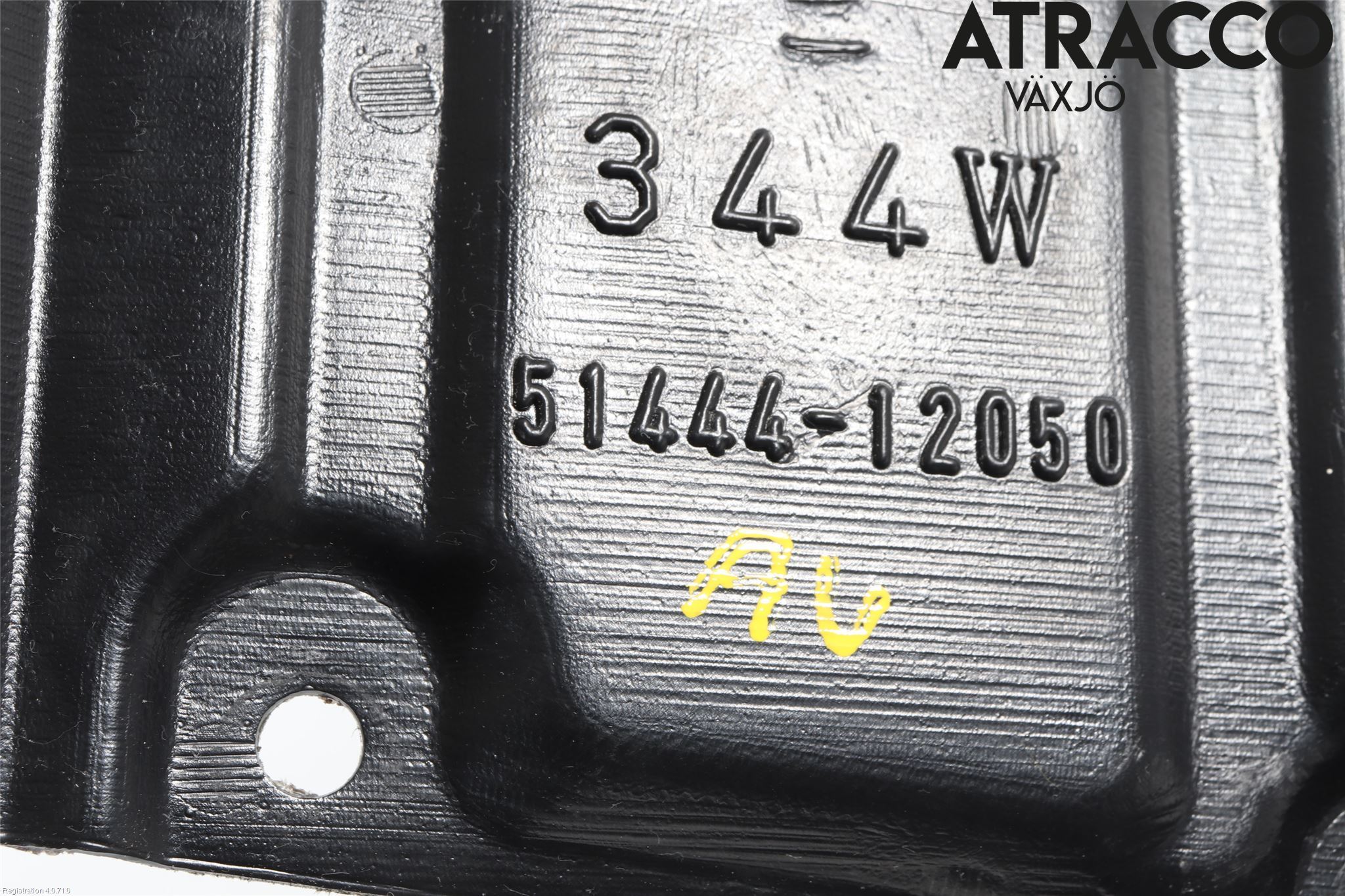 Lexus CT 200h Hasplåt Plåt-Plast