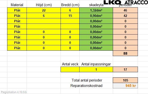 Toyota PRIUS+ ZVW40 12-20 Dörr Bak Vänster