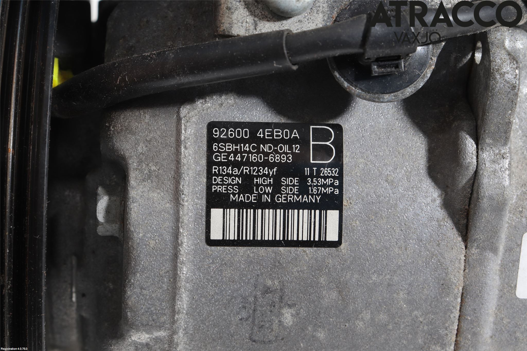 Nissan QASHQAI 14-17 Ac Kompressor