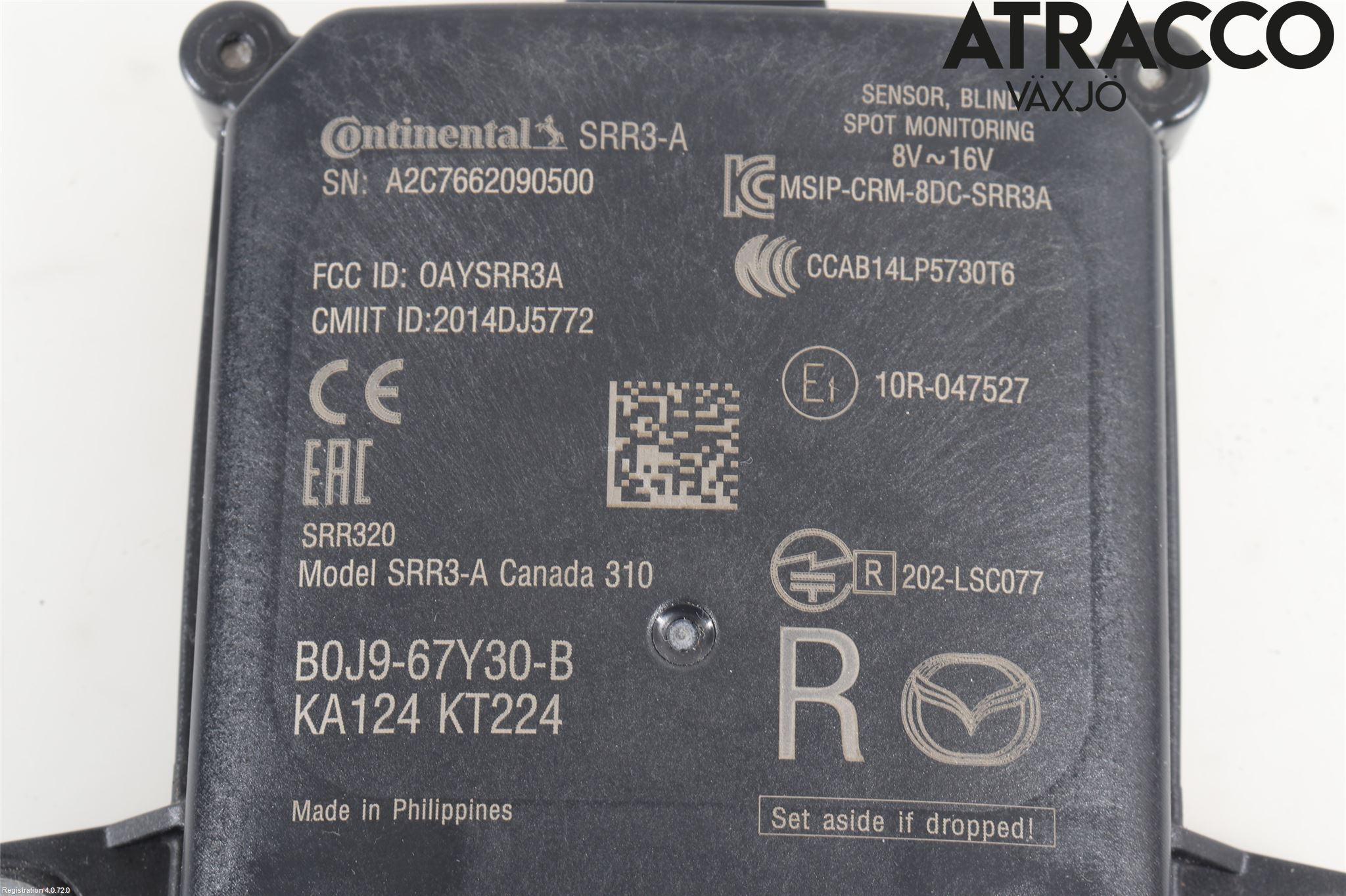 Mazda 3 IV 19- Sensor Aktivt Kollisionsskydd