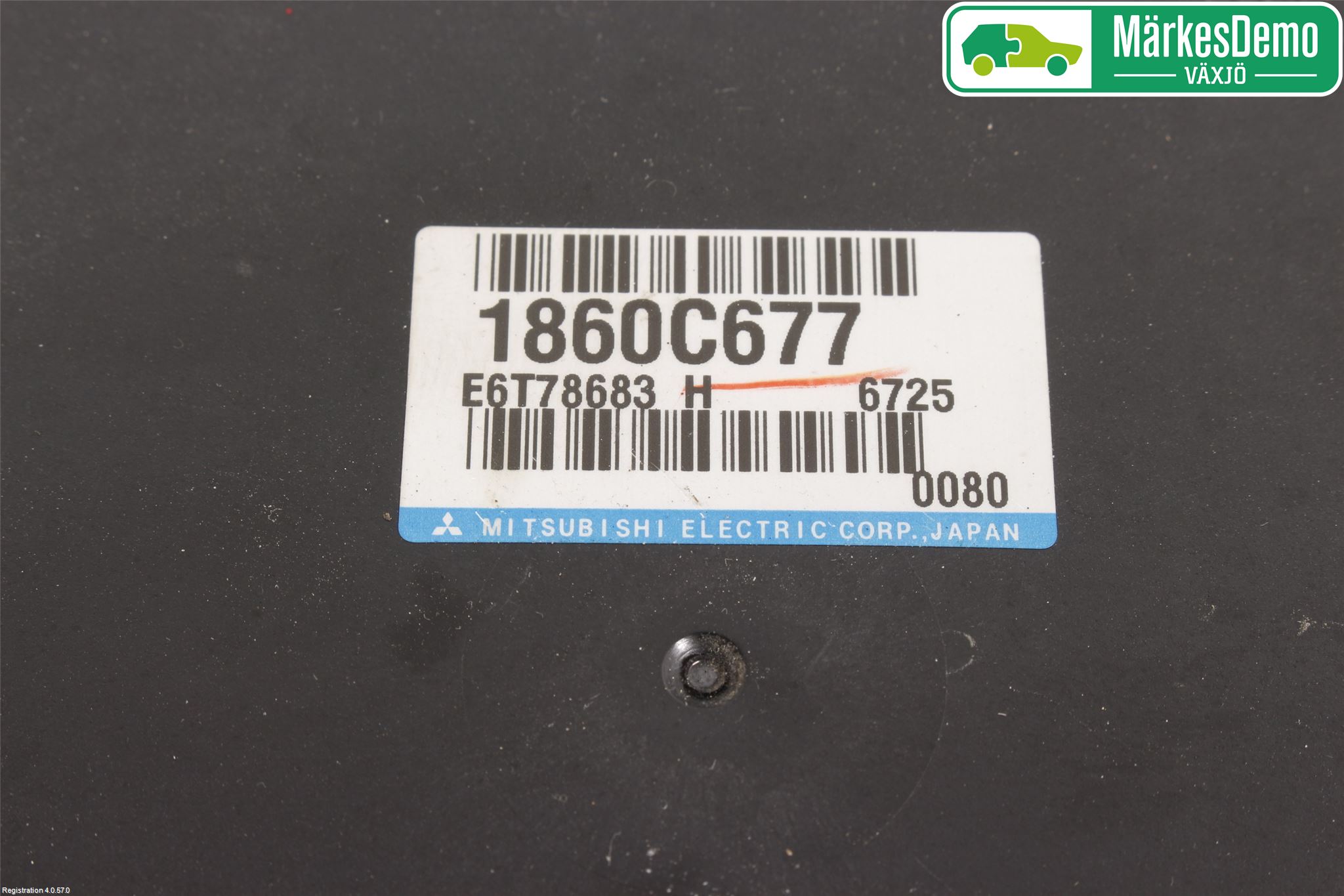 Mitsubishi ASX 10-22 Styrenhet Insprut Bensin