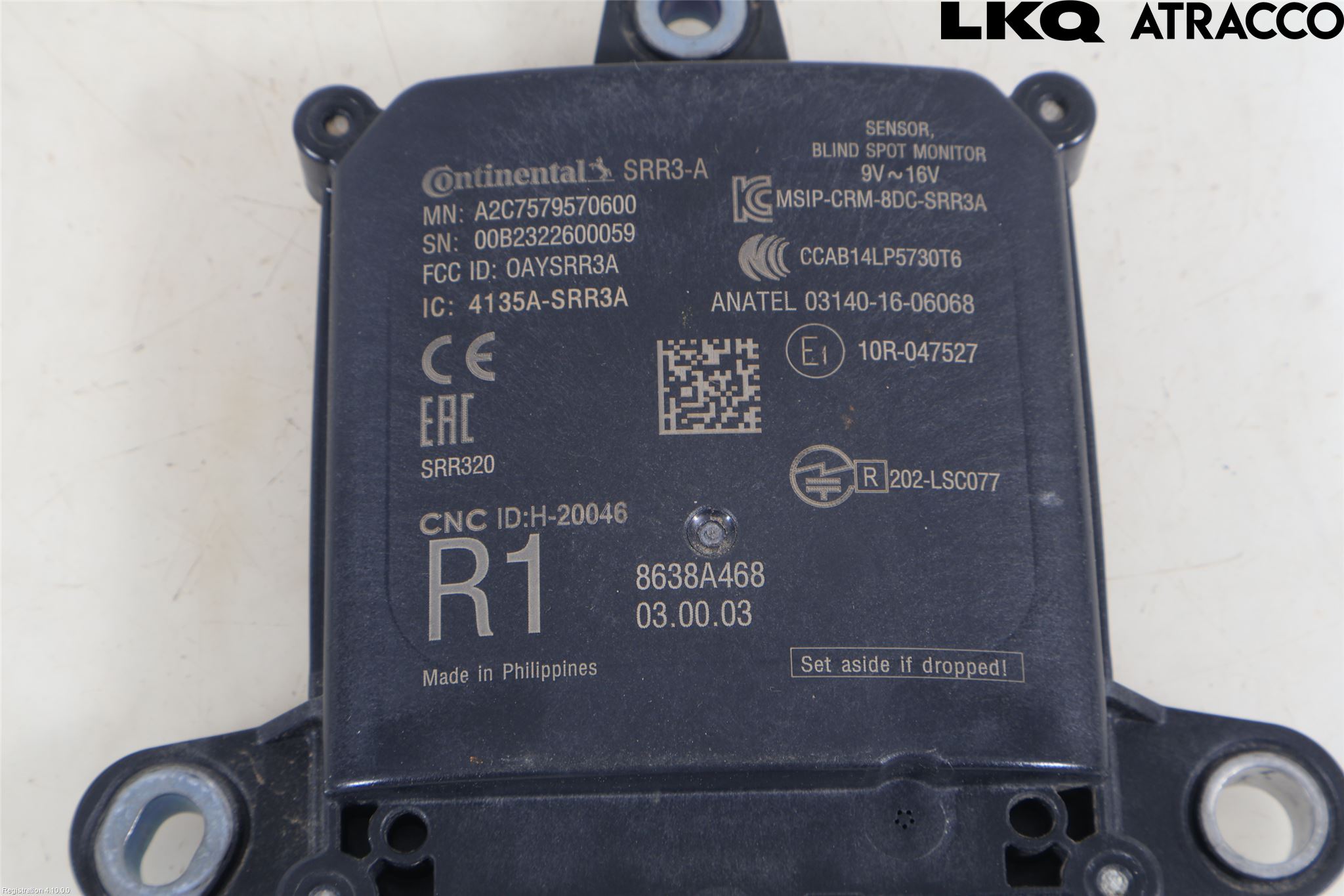 Mitsubishi OUTLANDER 13-21 Sensor Aktivt Kollisionsskydd