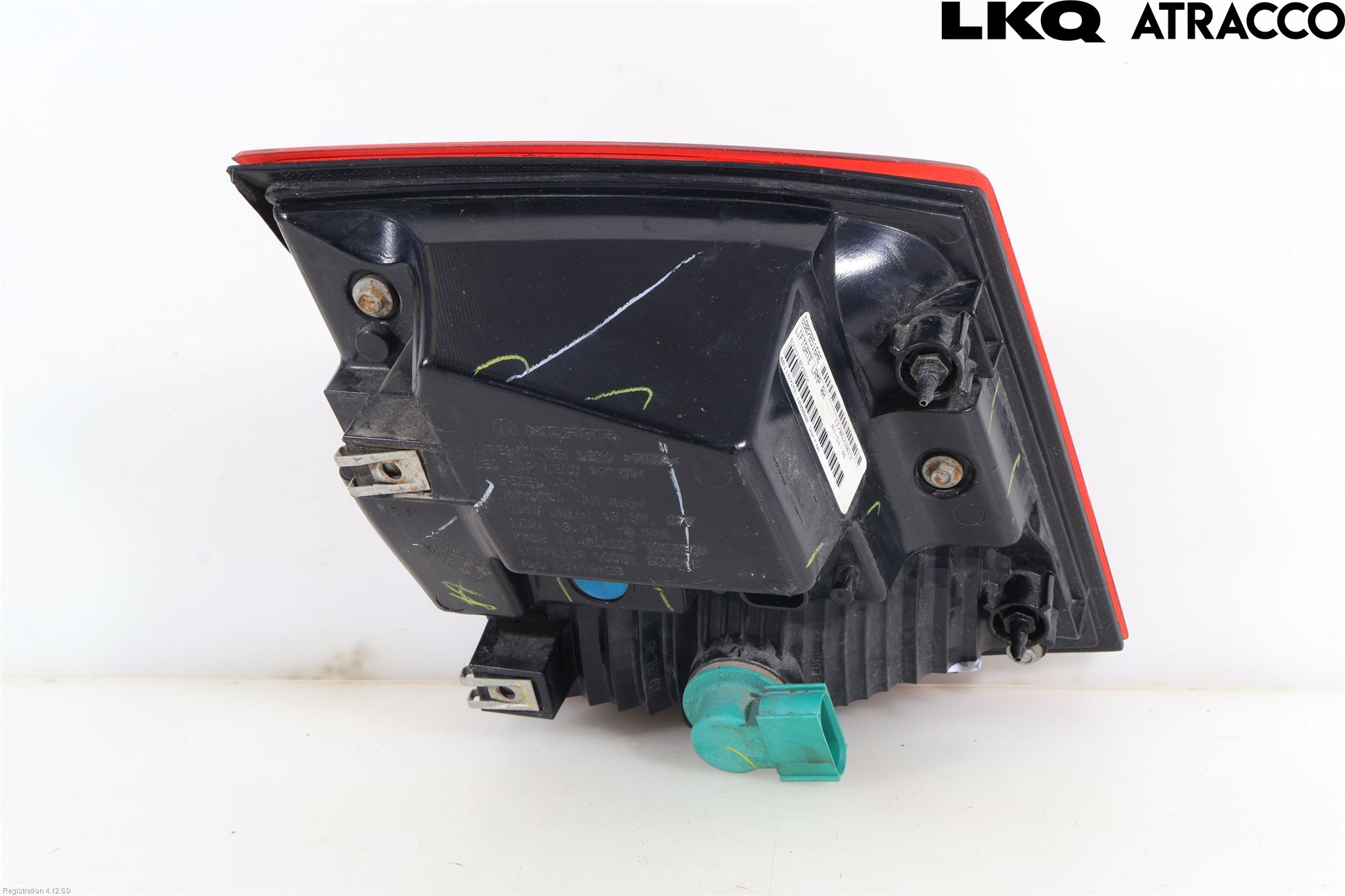 Fiat FREEMONT Bakljus Lucka Hö