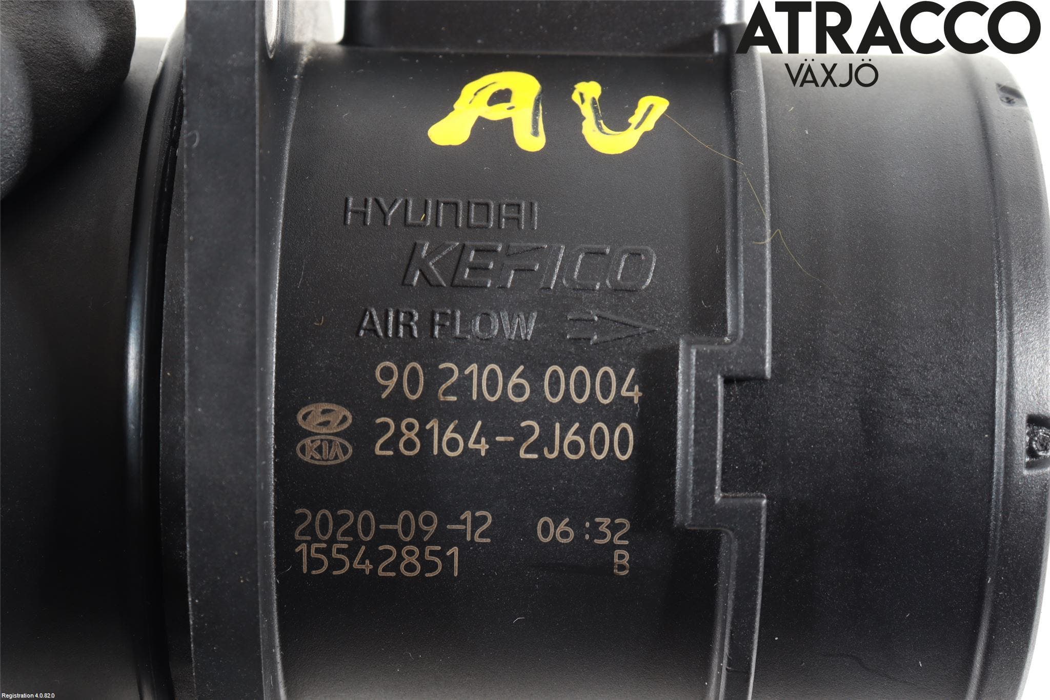 Hyundai i20 BC 21- Injluftmassamätare