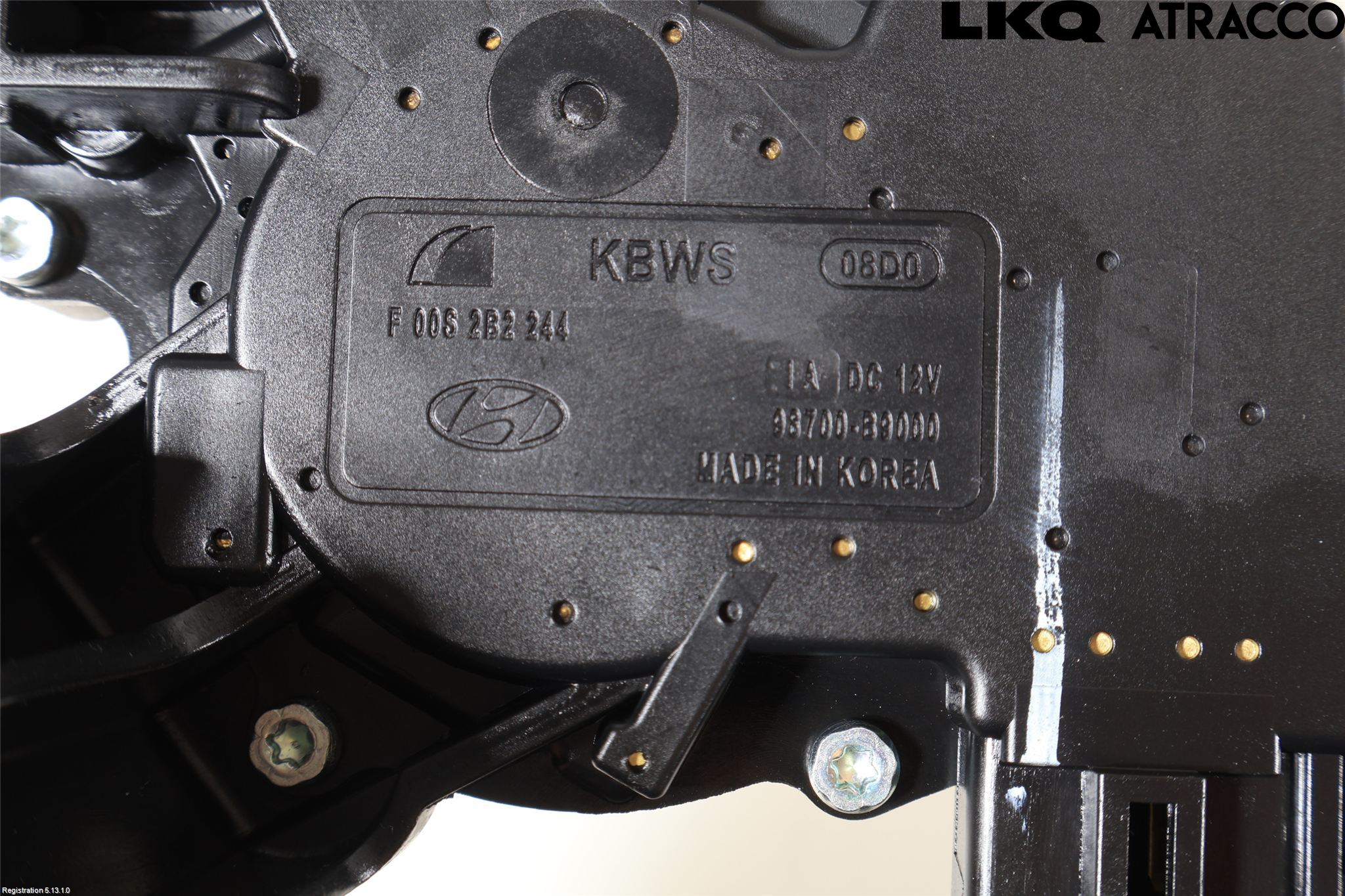 Hyundai i10 BA 17-20 Torkarmotor Baklucka