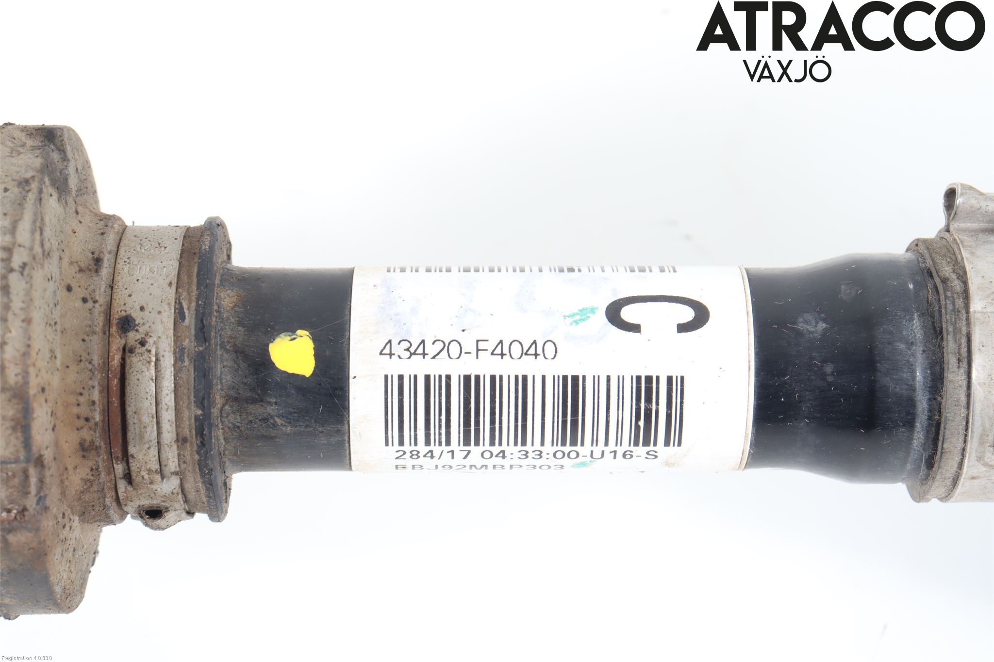 Toyota C-HR 16-23 Drivaxel Fram Vänster