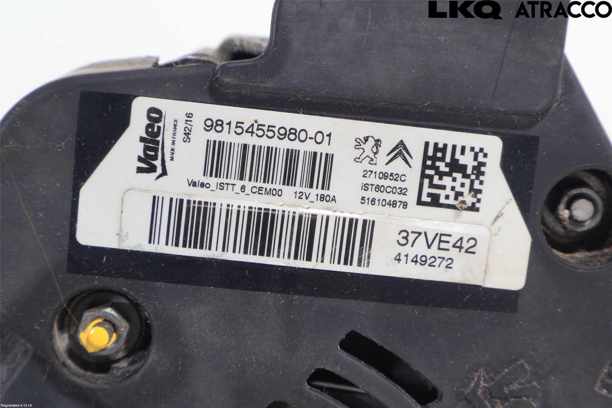Citroen BERLINGO 08-18 Generator