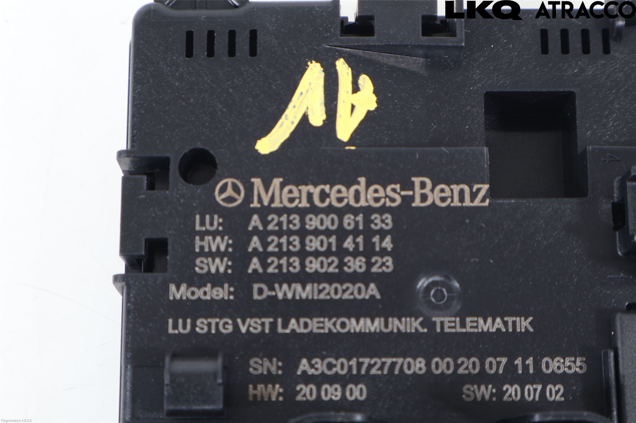 Mercedes-Benz MB E-KLASS (W213) 16-23 Styrenhet Övrigt