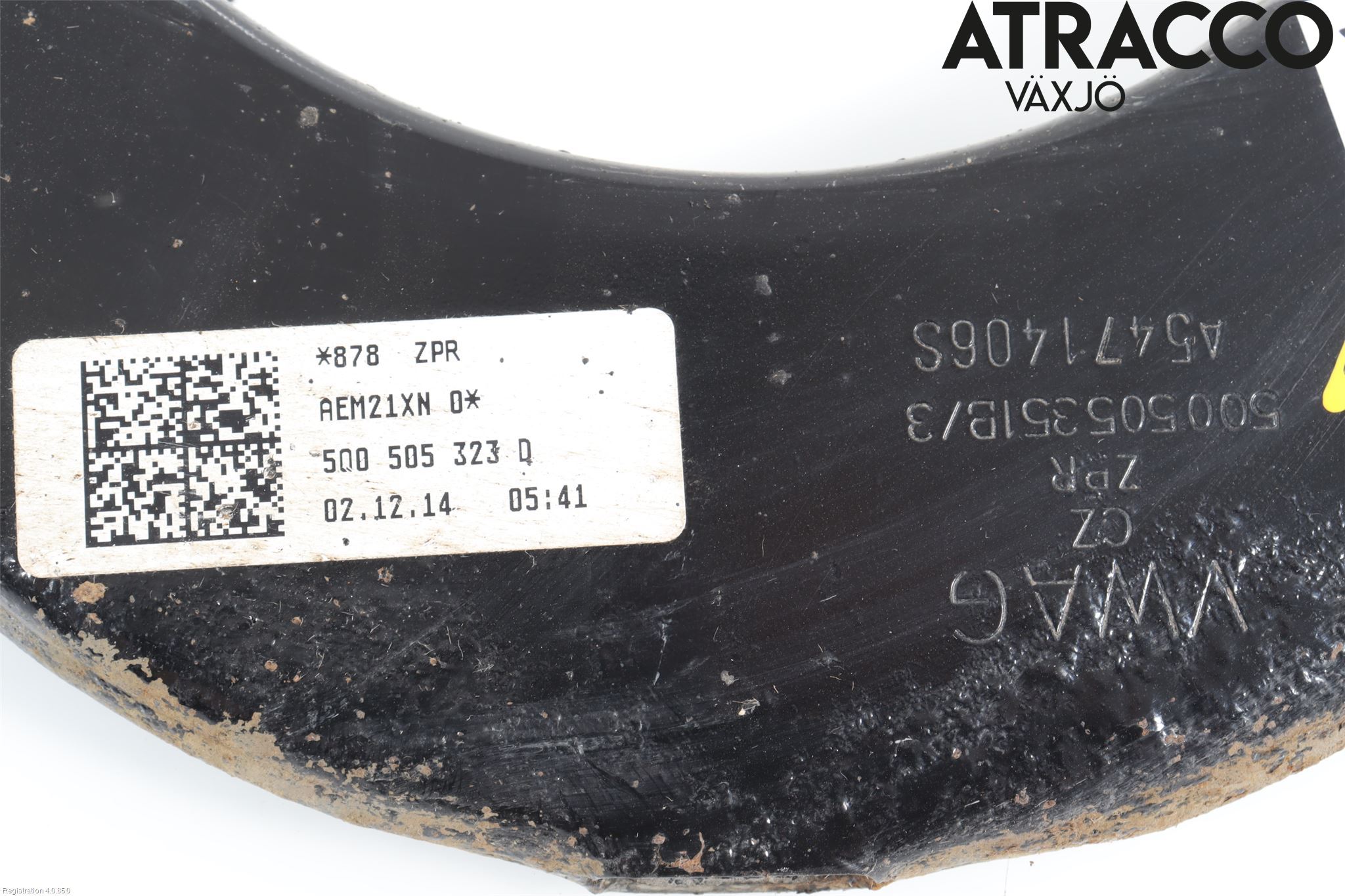 Volkswagen VW PASSAT 15-19 Bärarm Bak Övre Höger