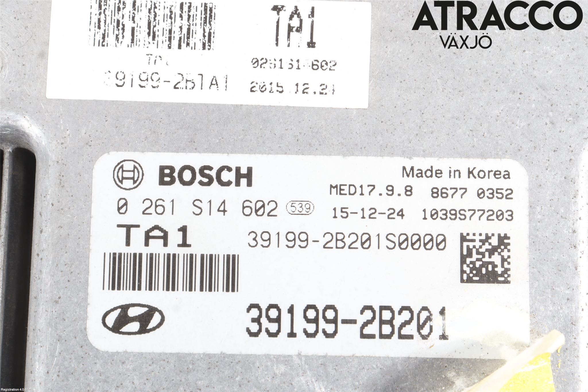 Hyundai TUCSON 05- Styrenhet Insprut Bensin