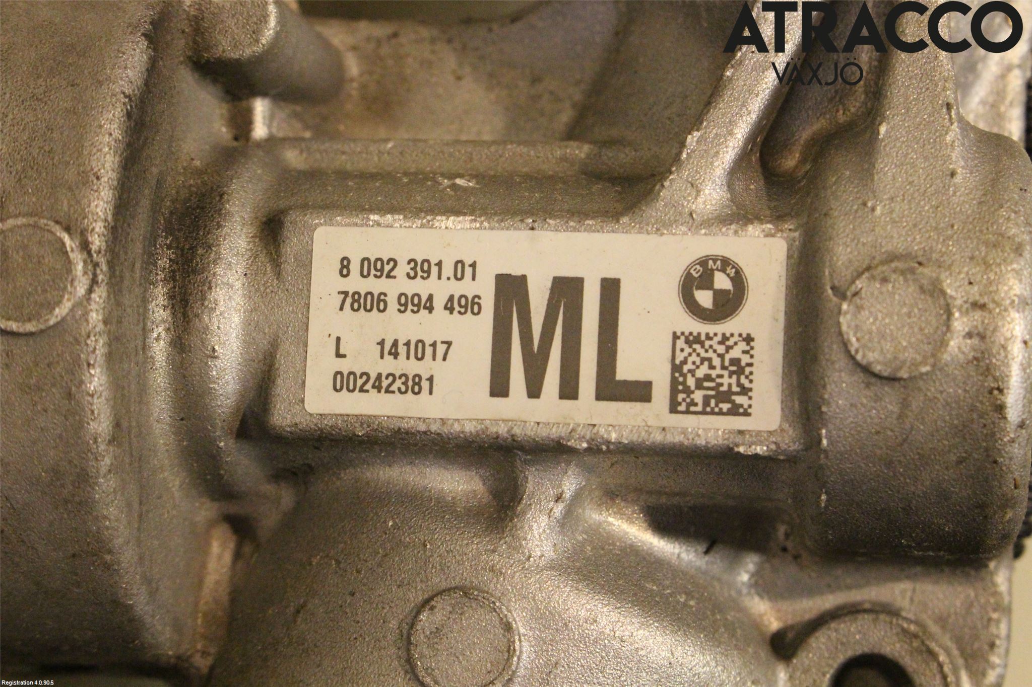 BMW 2 F22/F23/F87 Coupé/Cab 13-21 Styrväxel-Snäcka Elektrisk