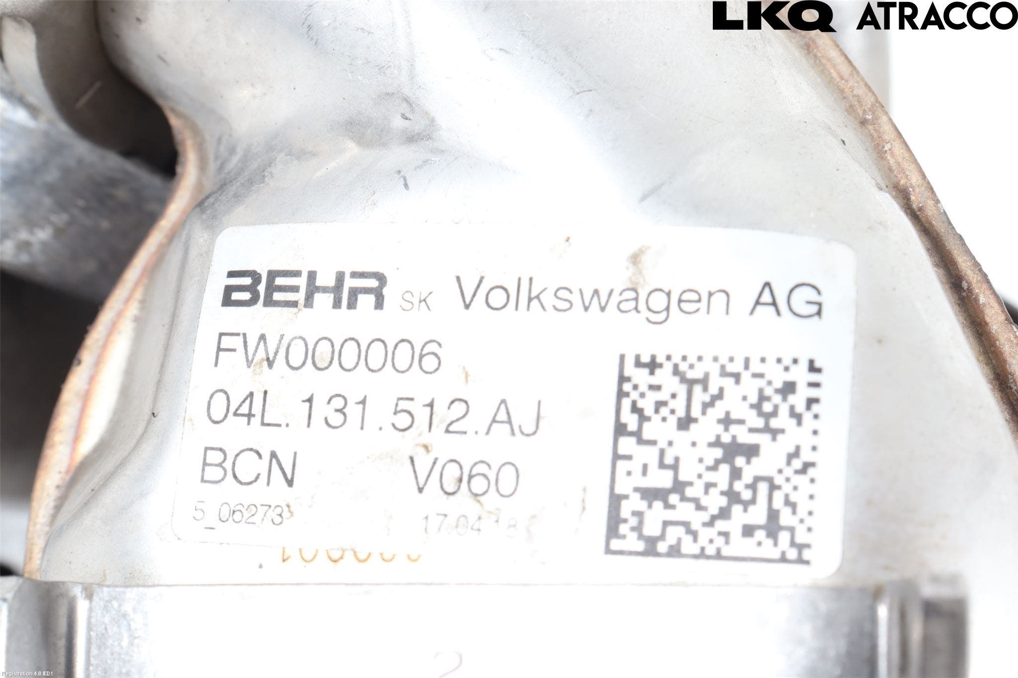 Volkswagen VW CADDY 16-20 Avgaskylare