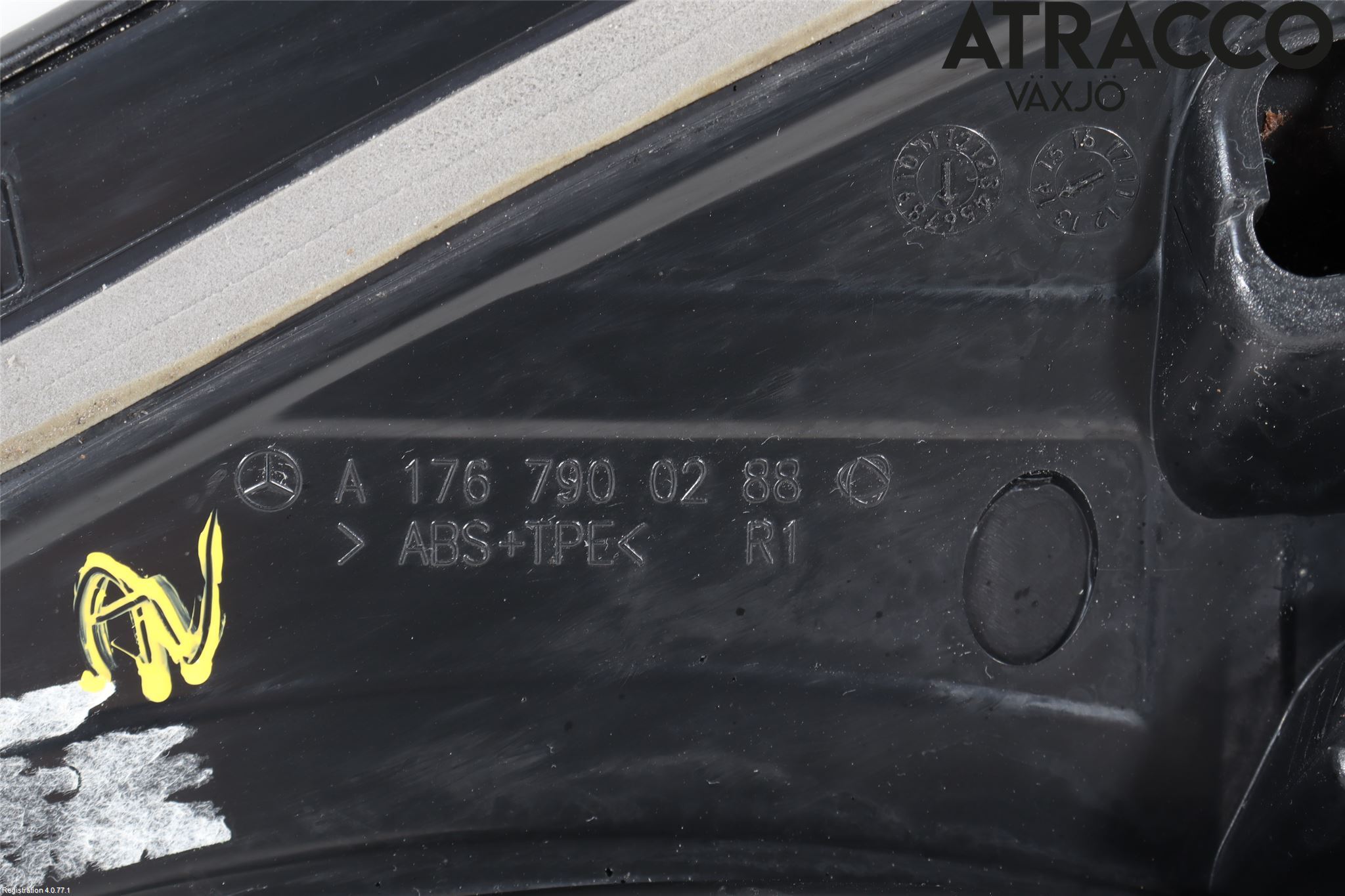 Mercedes-Benz MB A-KLASS (W176) 13-18 Spoiler Baklucka