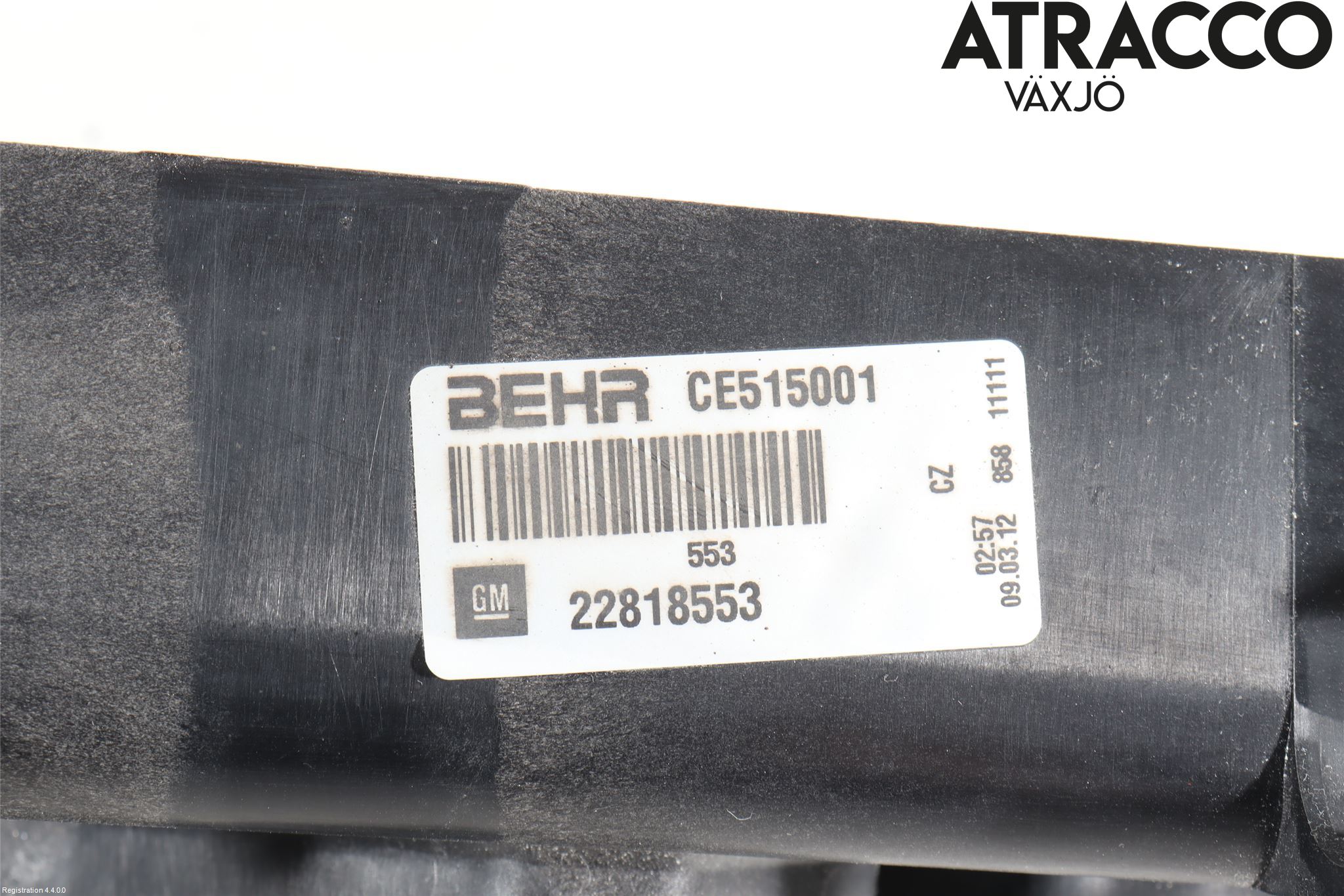 Opel INSIGNIA 09-16 Kylfläktkåpa