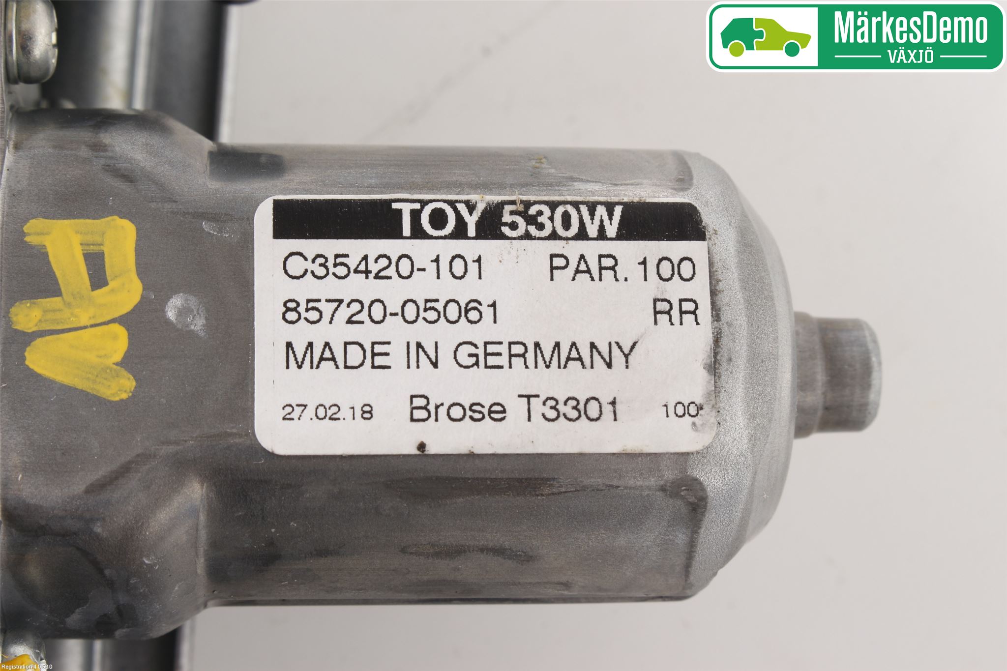 Toyota AVENSIS 16-18 Fönsterhiss El Kompl