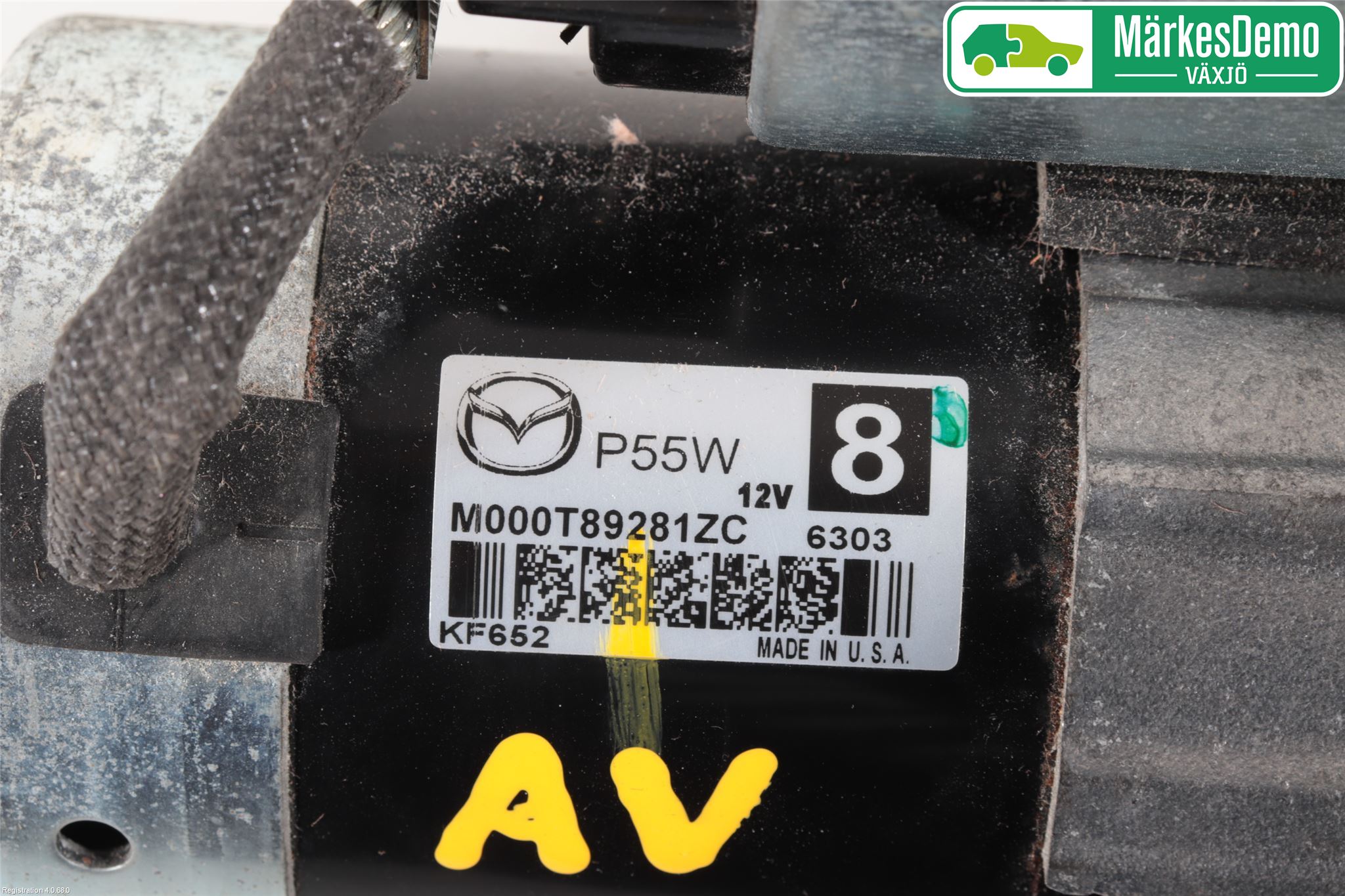 Mazda 3 III 14-19 Startmotor