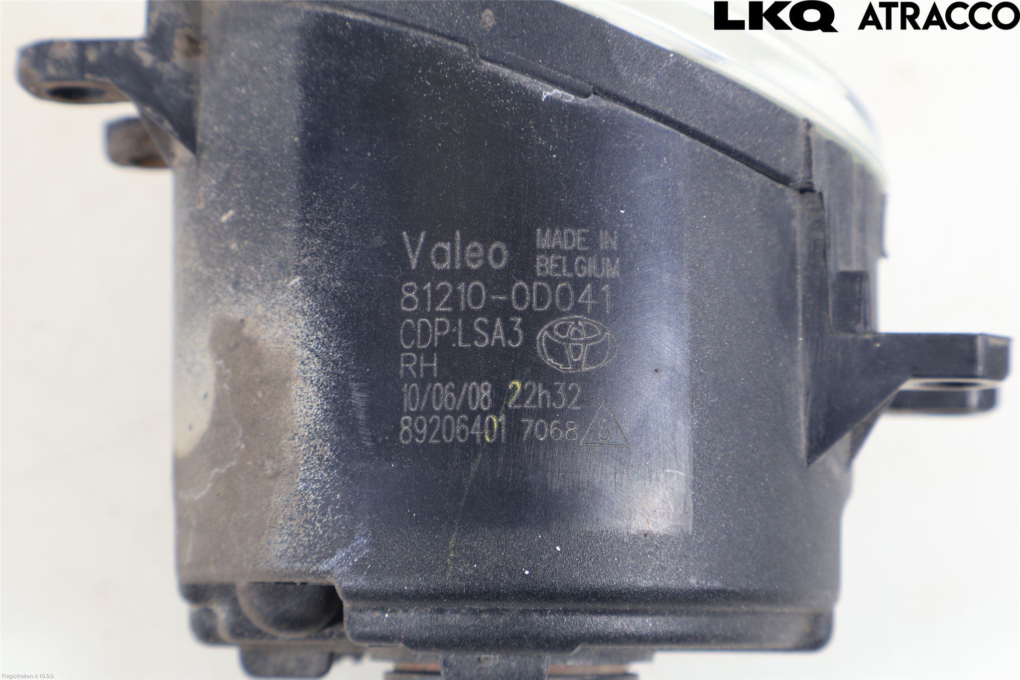 Toyota AURIS 07-09 Dimljus-Varselljus Fram