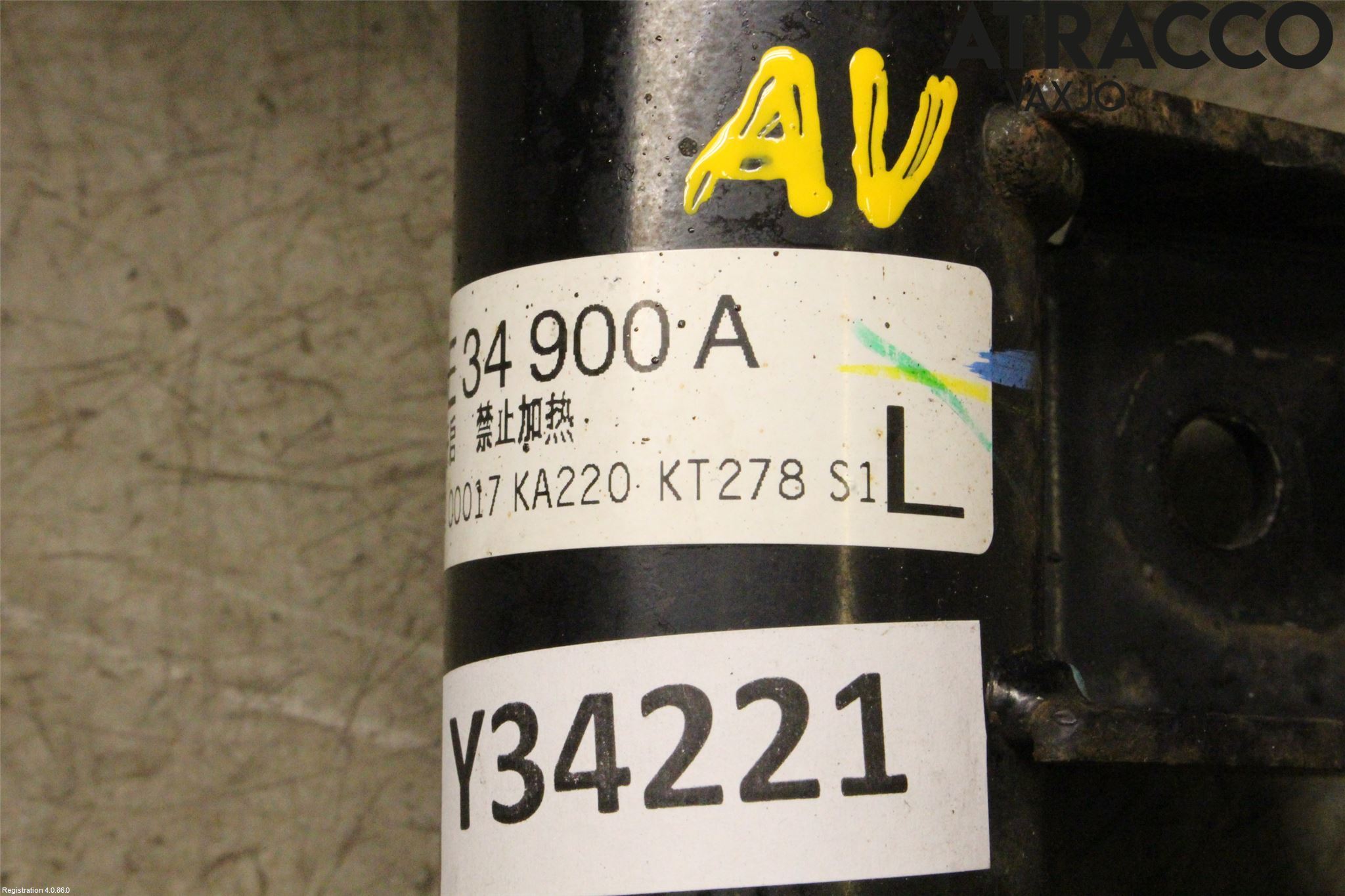 Mazda CX-3 Fjäderben Fram Vänster