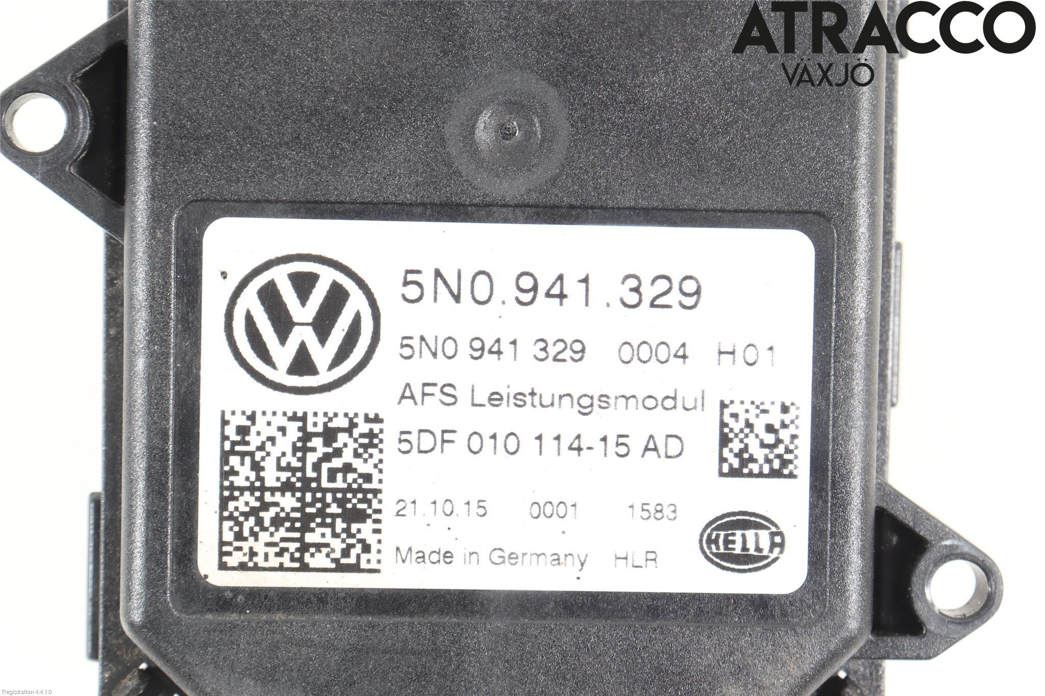 Volkswagen VW TIGUAN 07-16 Styrenhet Strålkastare
