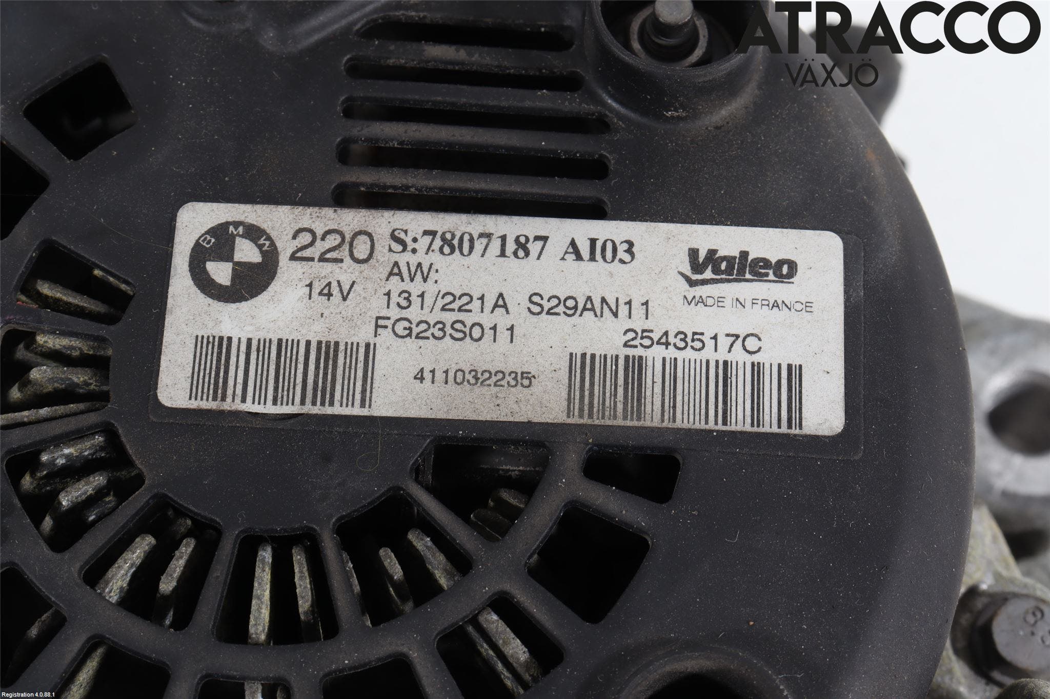 BMW 5 F10/F11/F18 09-17 Generator