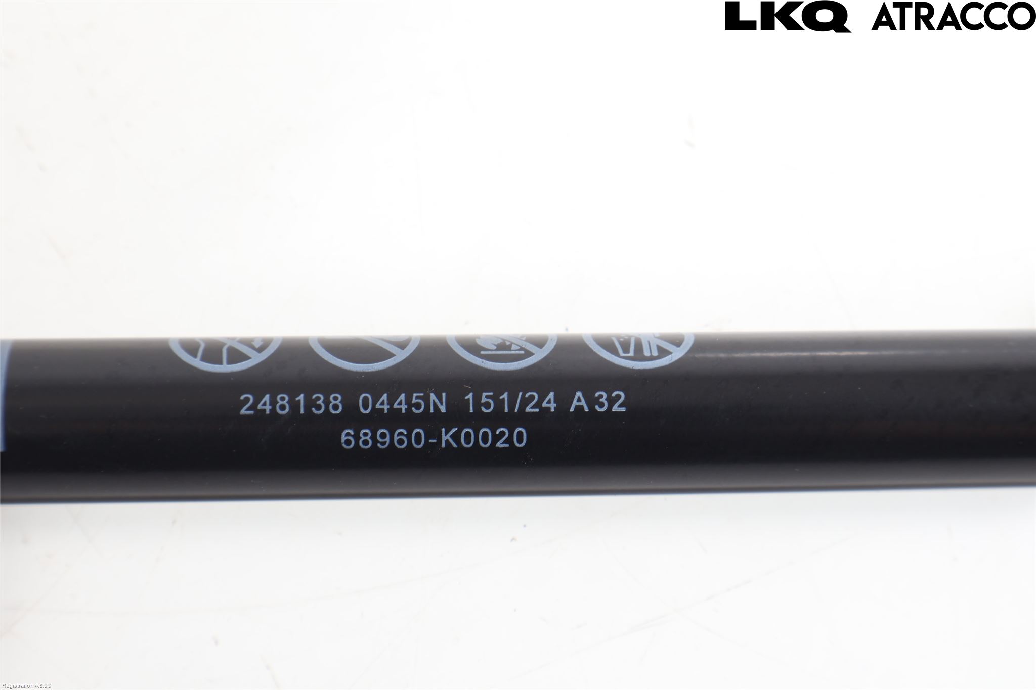 Toyota YARIS XP21 20- Gasfjäder Baklucka