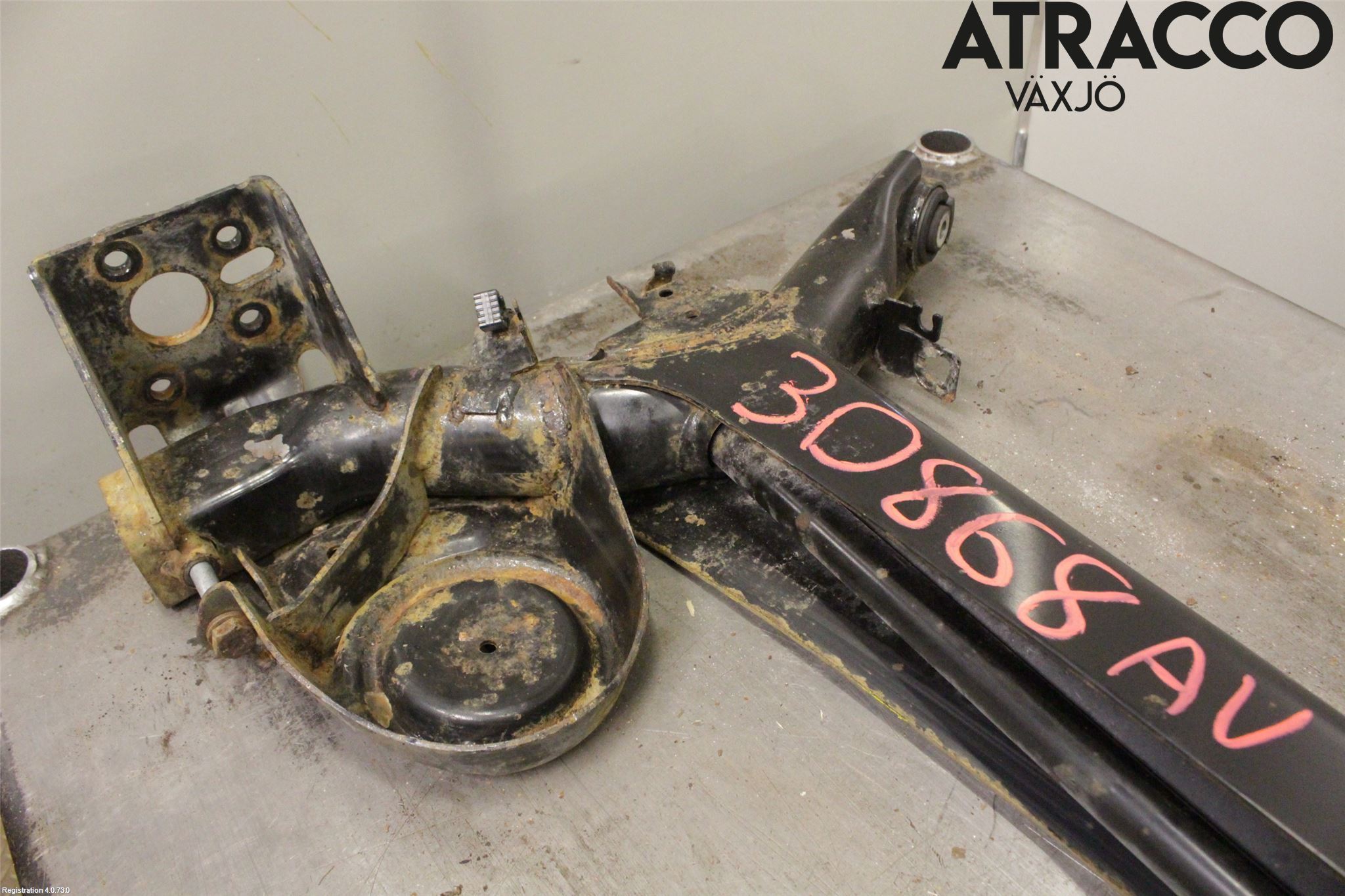 Fiat 500 07- Bakaxelbalk