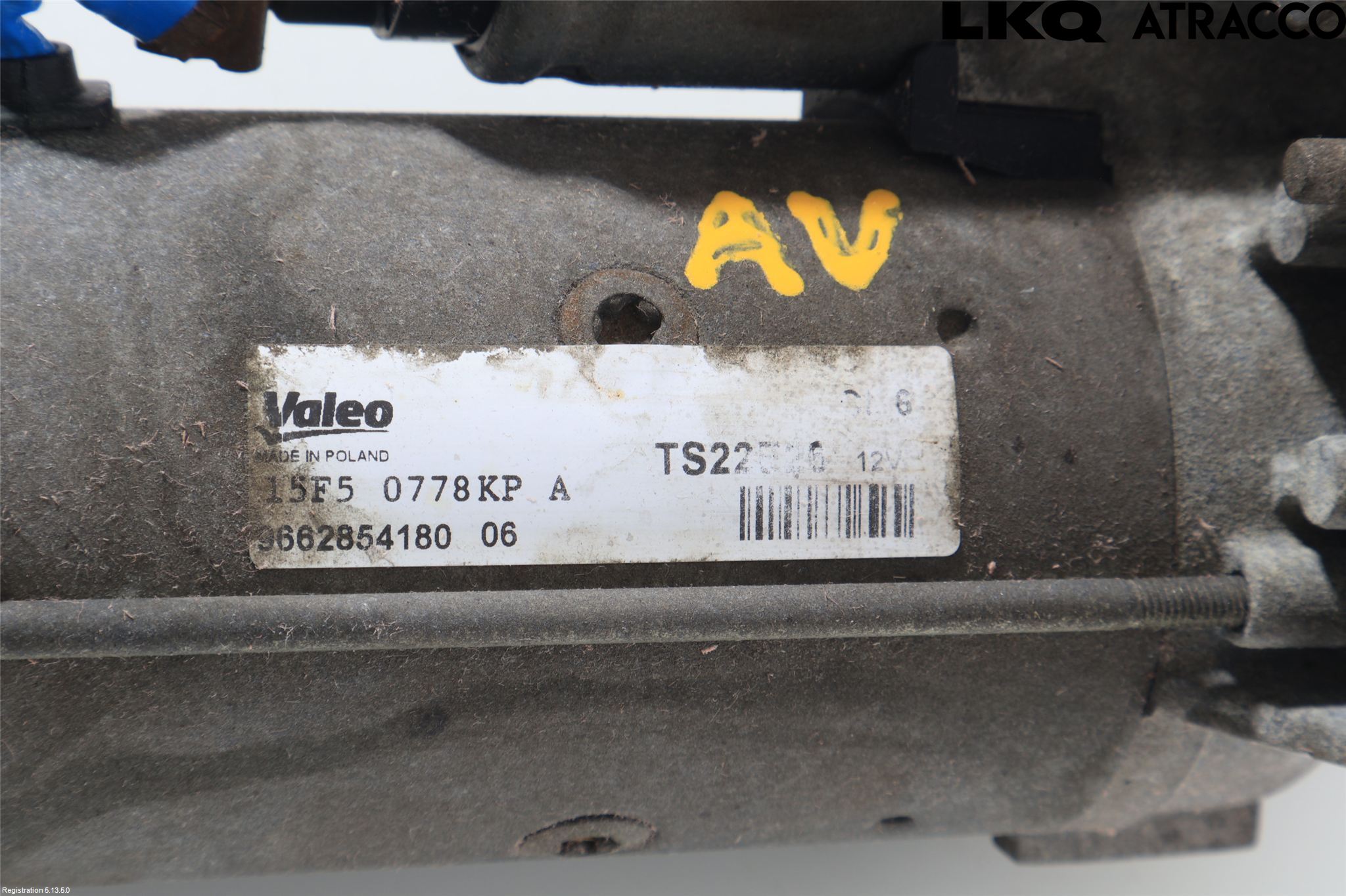 Citroen BERLINGO 08-18 Startmotor Diesel
