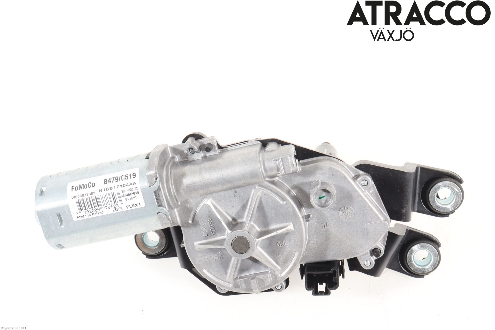 Ford FIESTA (VII) 18-23 Torkarmotor Baklucka