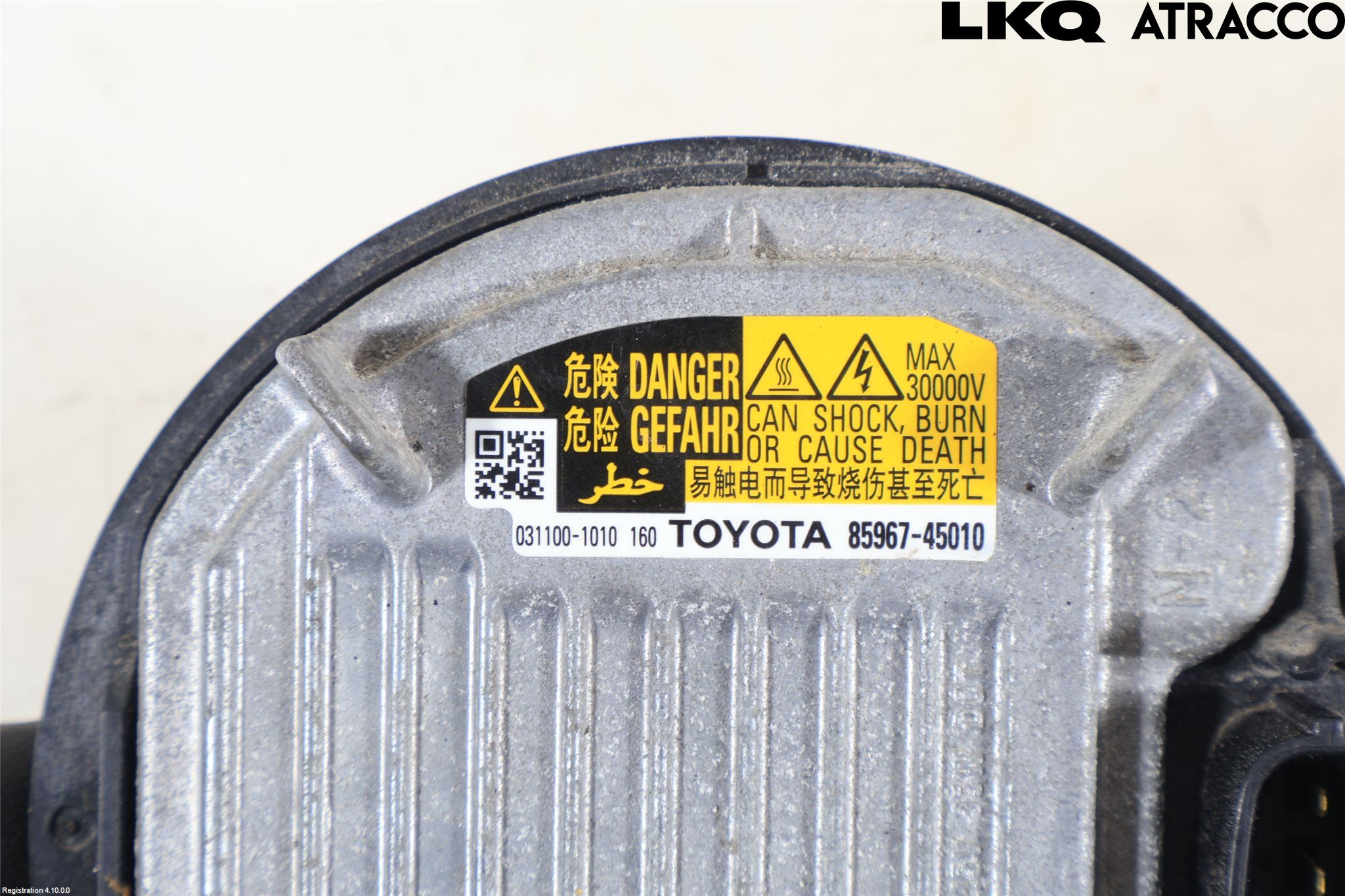 Toyota RAV4 13-18 Styrenhet Strålkastare