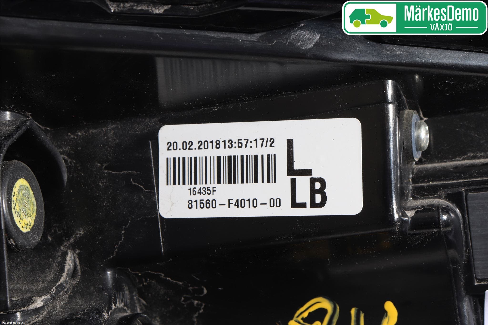 Toyota C-HR 16-23 Bakljus Vänster