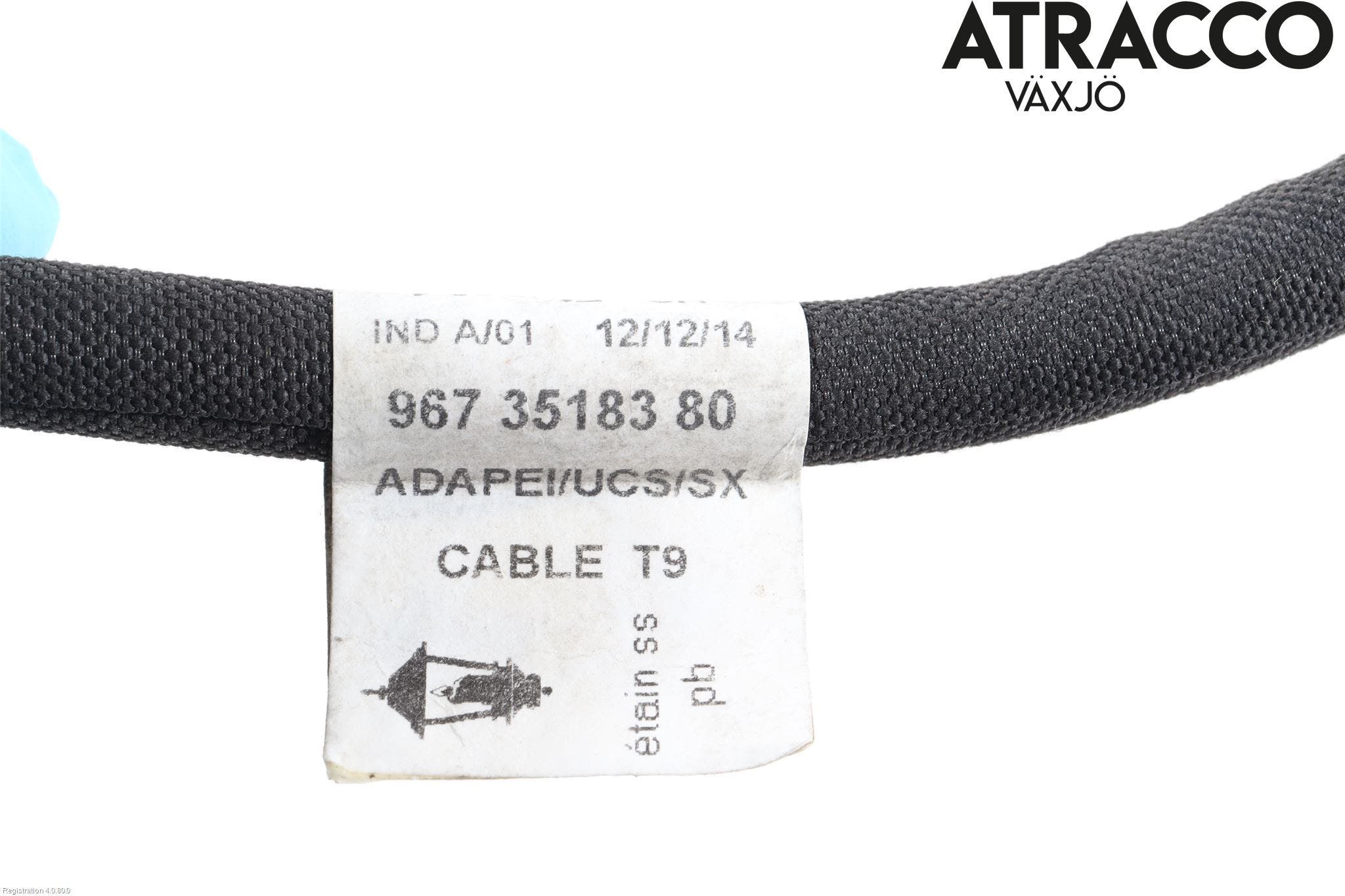 Peugeot 308 14-21 Batterikabel