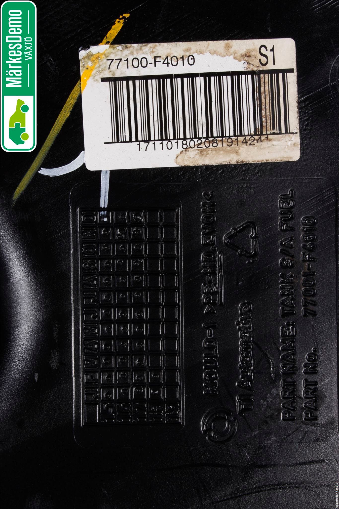 Toyota C-HR 16-23 Bränsletank