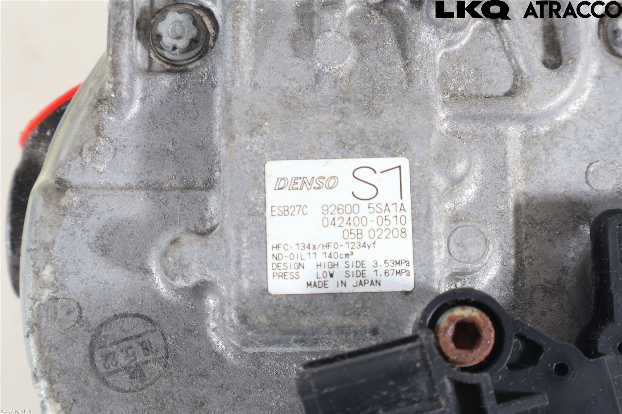 Nissan LEAF 18- Ac Kompressor